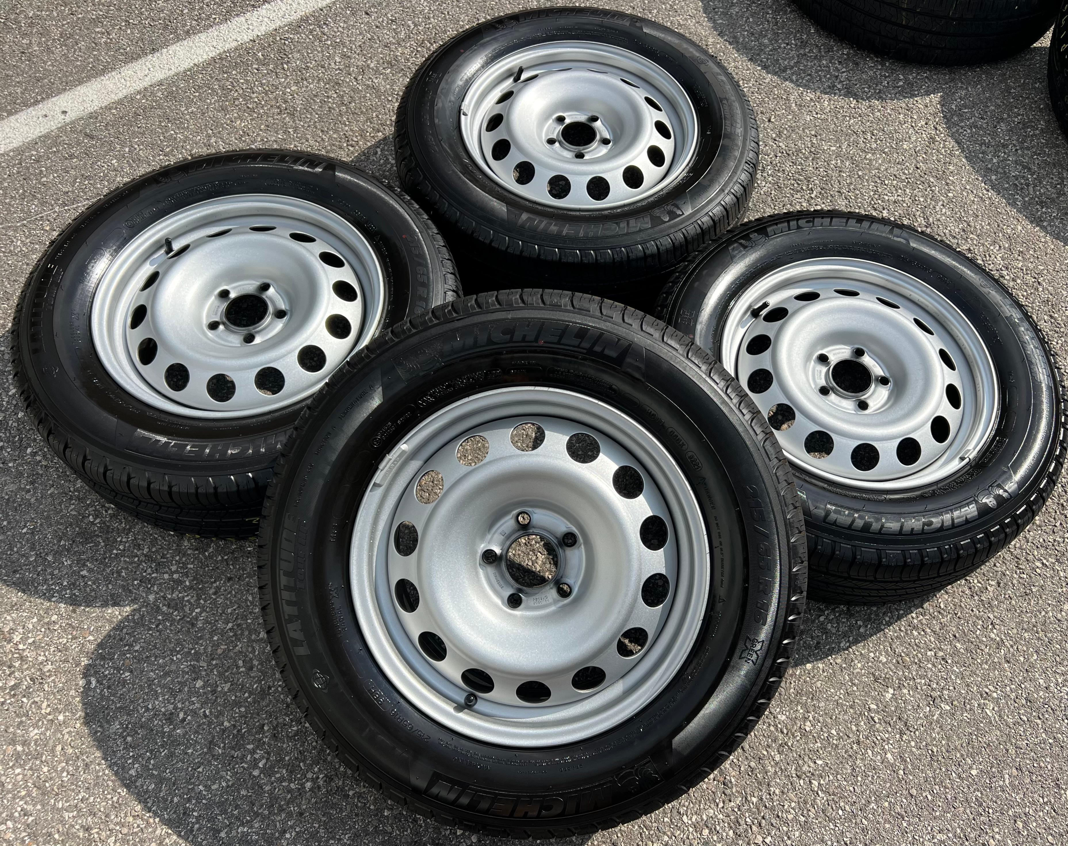 4 SOMMERRÄDER PEUGEOT RIFTER PARTNER 215/65R16 98H MICHELIN SOMMERREIFEN 2021 FREIHAUS