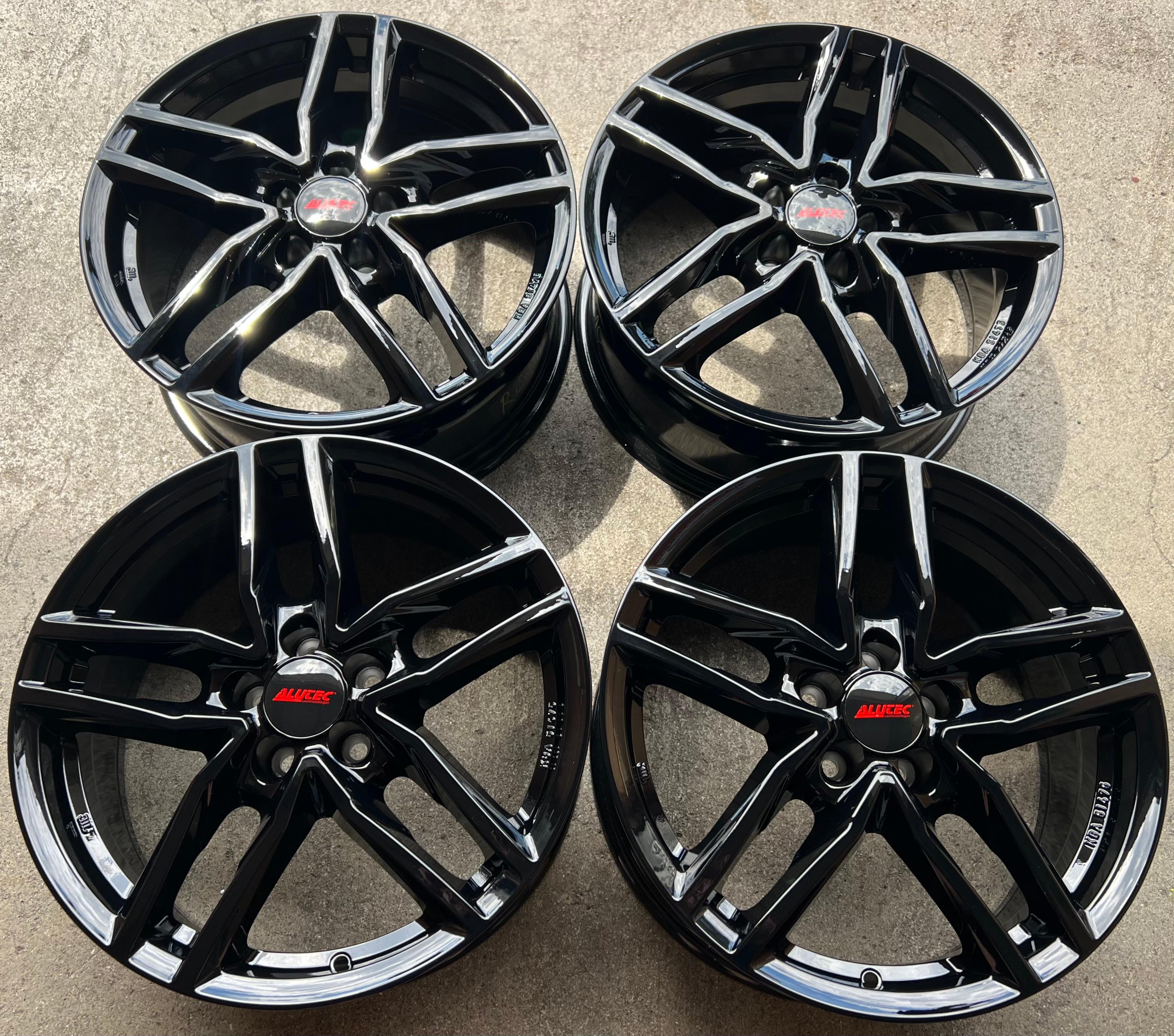 4 ALUFELGEN 17" VW GOLF 4 T-CROSS TAIGO AUDI A1 8X GB SKODA KAMIQ 7,5x17 NEU