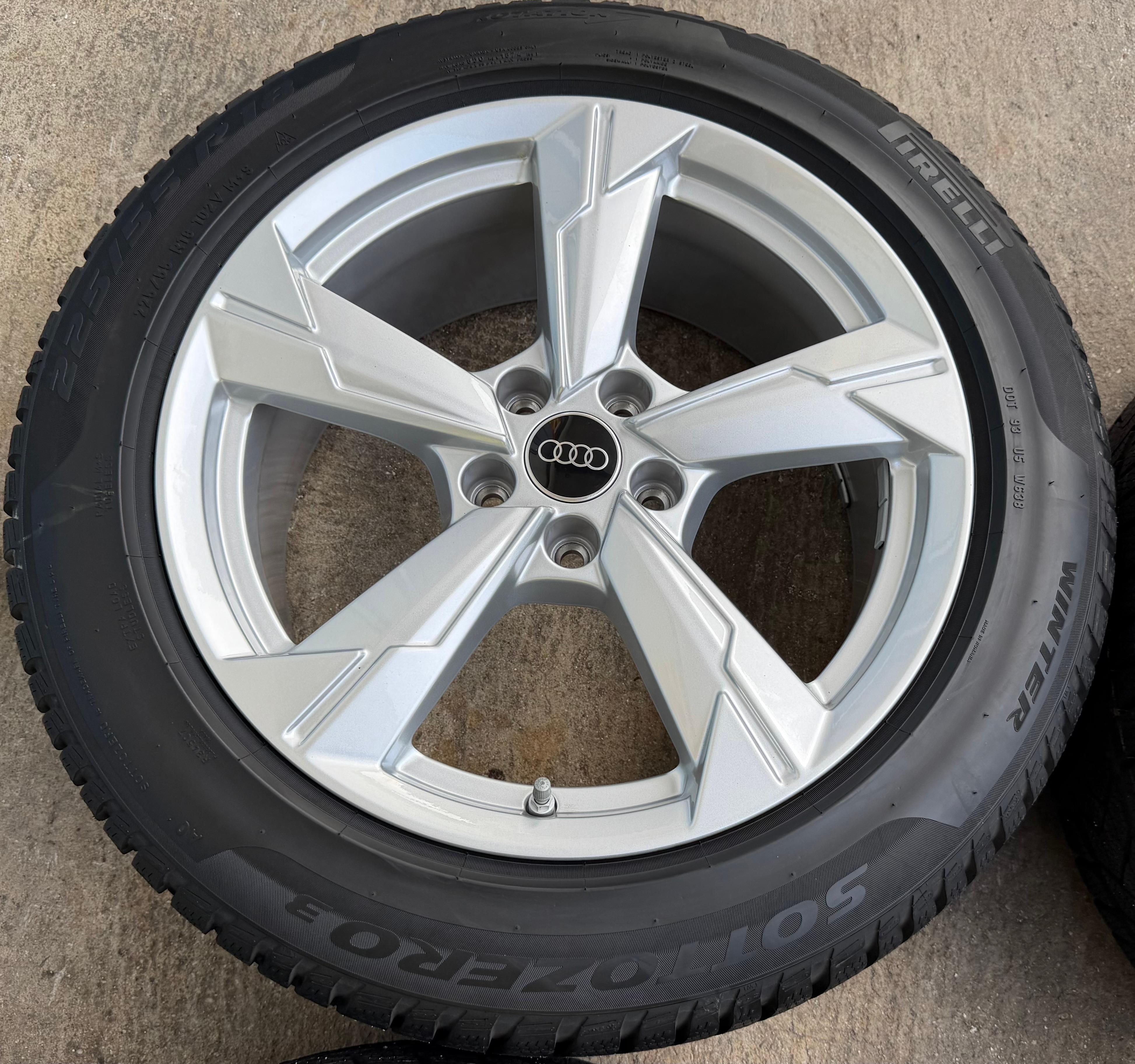 4 Original 18" Alu Winterräder Audi A6 4K F2 C8 4K0601025D 225/55R18 102V RDKS