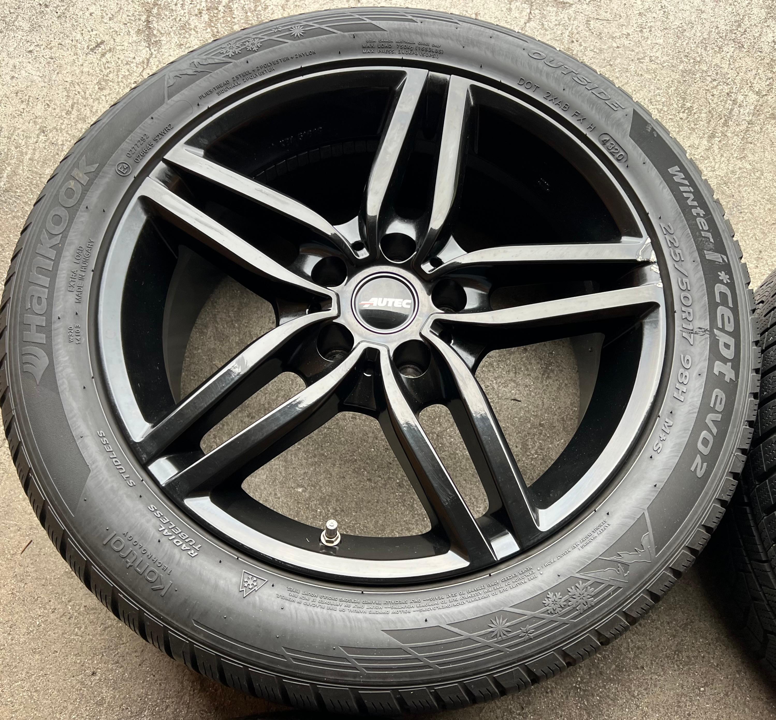 4 cerchi in lega AUTEC da 17" per BMW Serie 3 G20 G21 e Serie 4 G22 G23, con RDKS, consegna gratuita