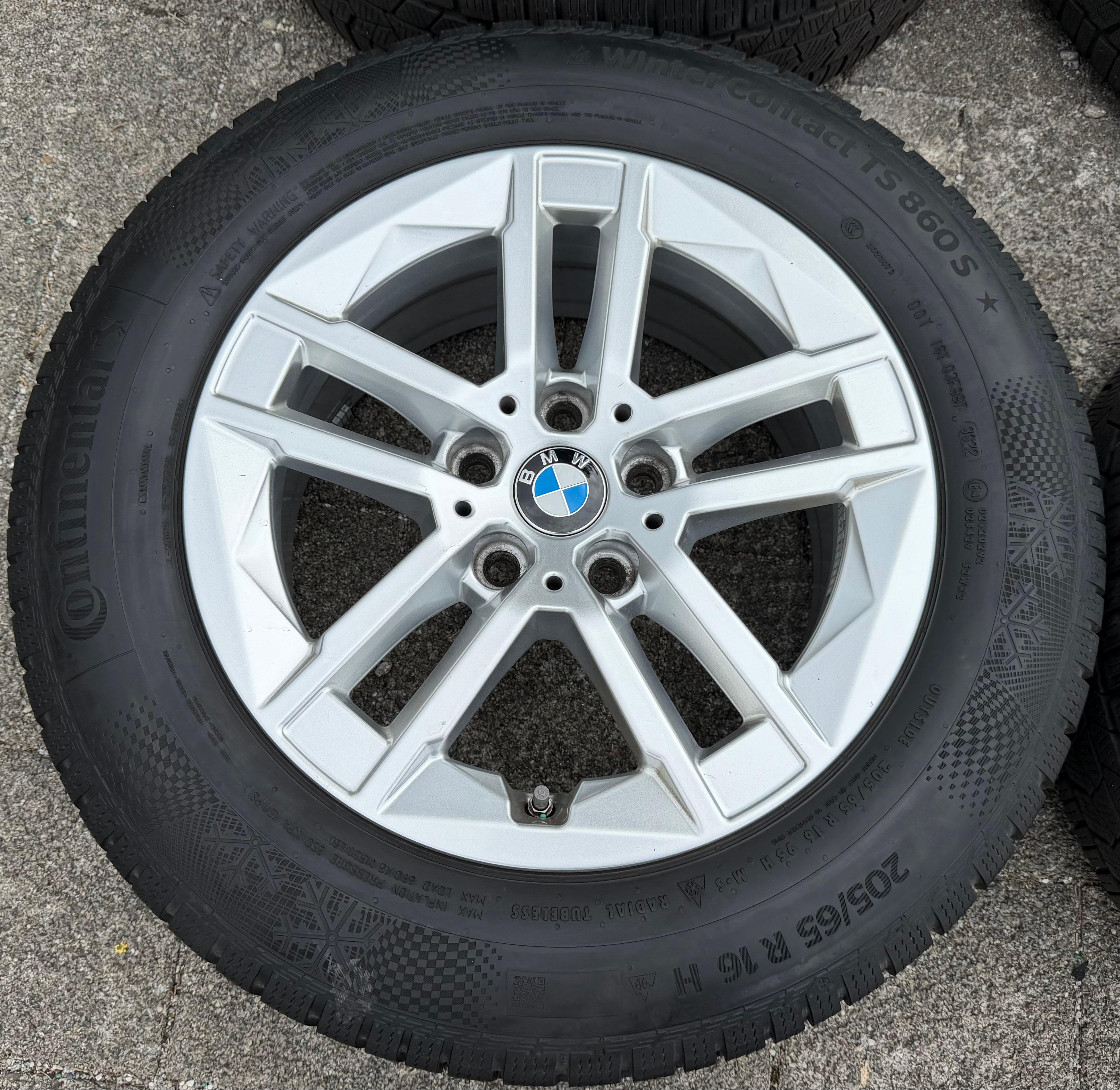 4 Original Alu Winterräder BMW 2ER Reihe Active Tourer U06 Styling 186 6888838