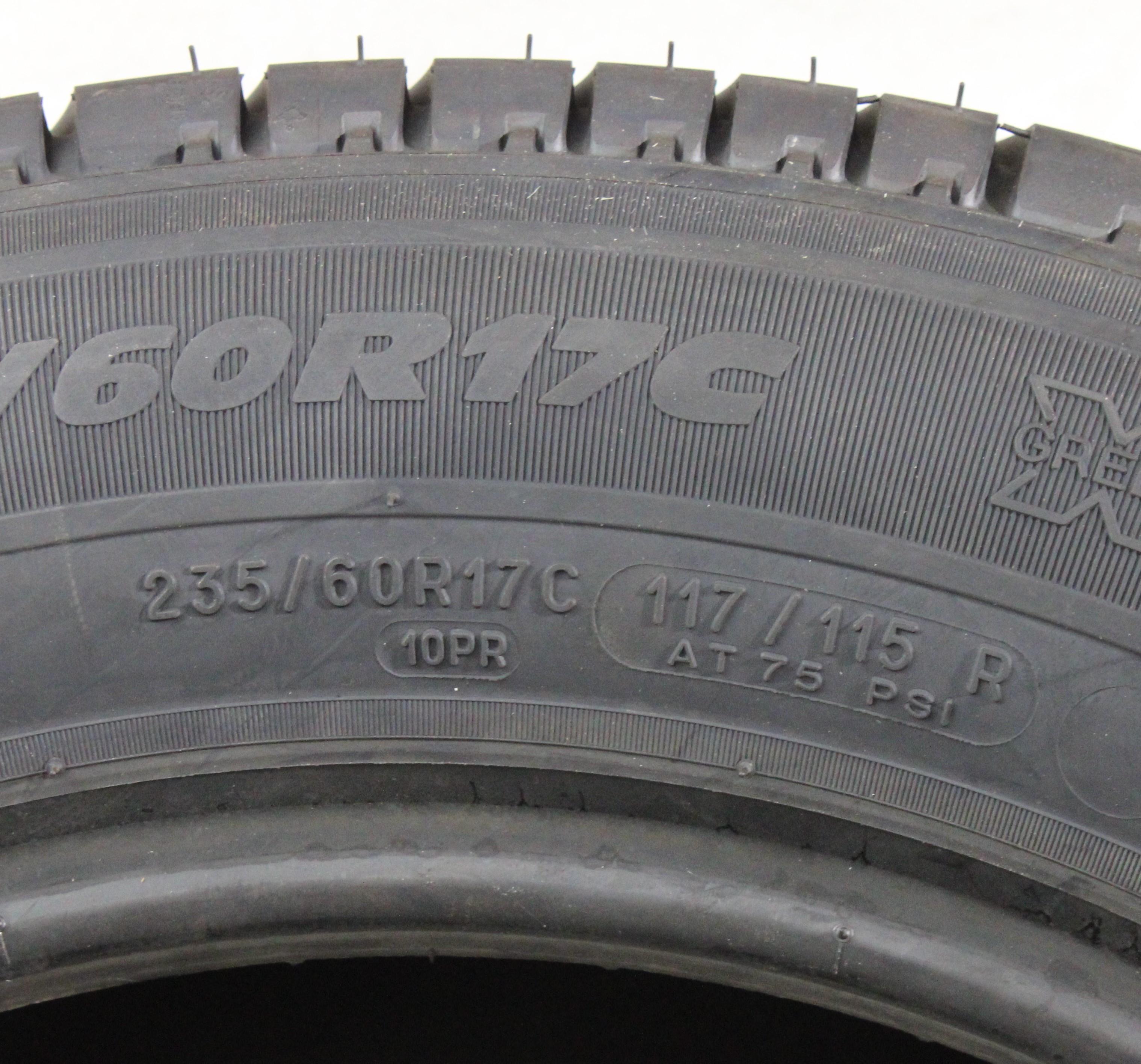 2 x 235/60R17C 117/115R Sommerreifen Michelin Agilis + MO-V NEU 2019