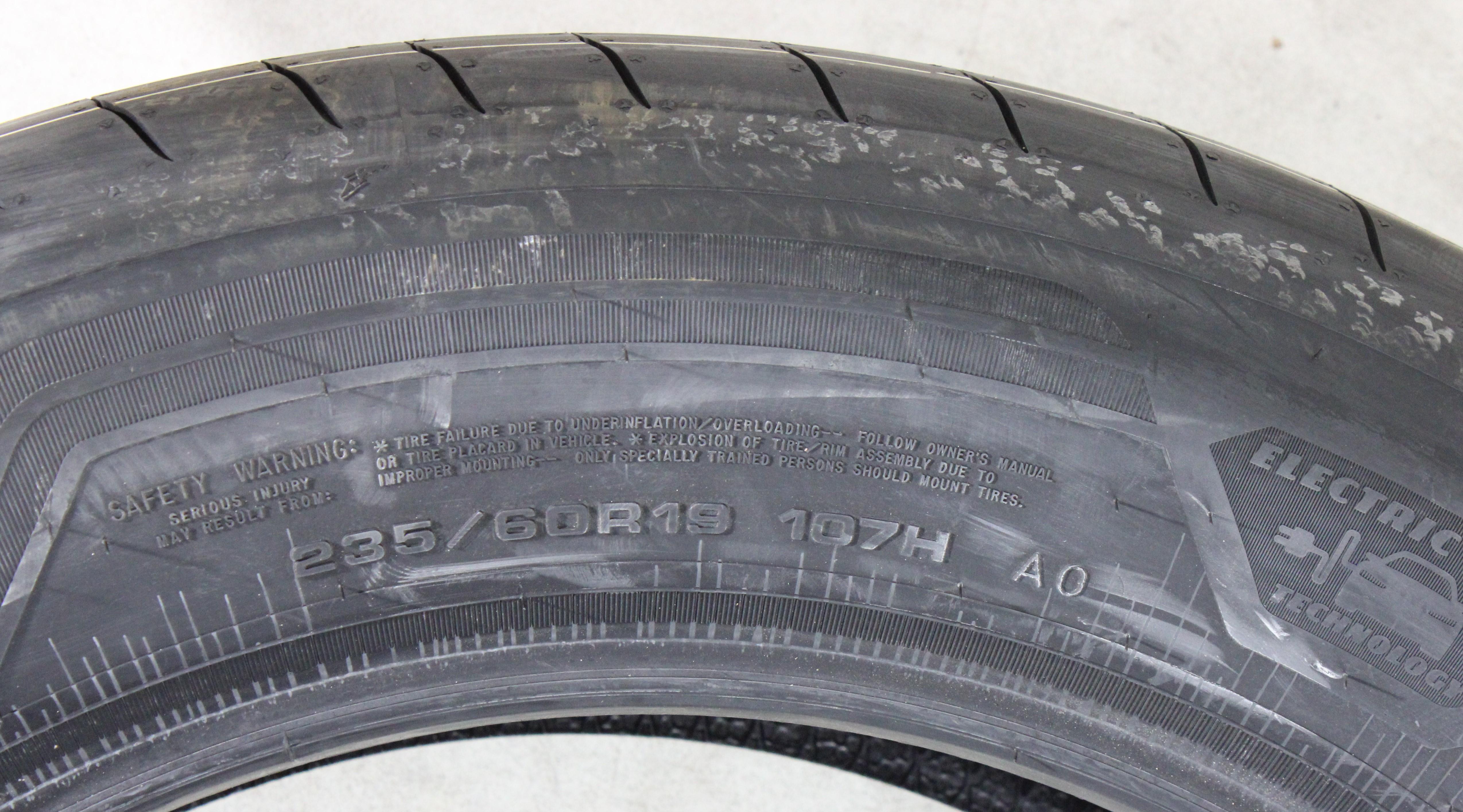 1 x 235/60R19 107H Sommerreifen Goodyear Eagle F1 Asymmetric 3 AO NEU 2024 XL