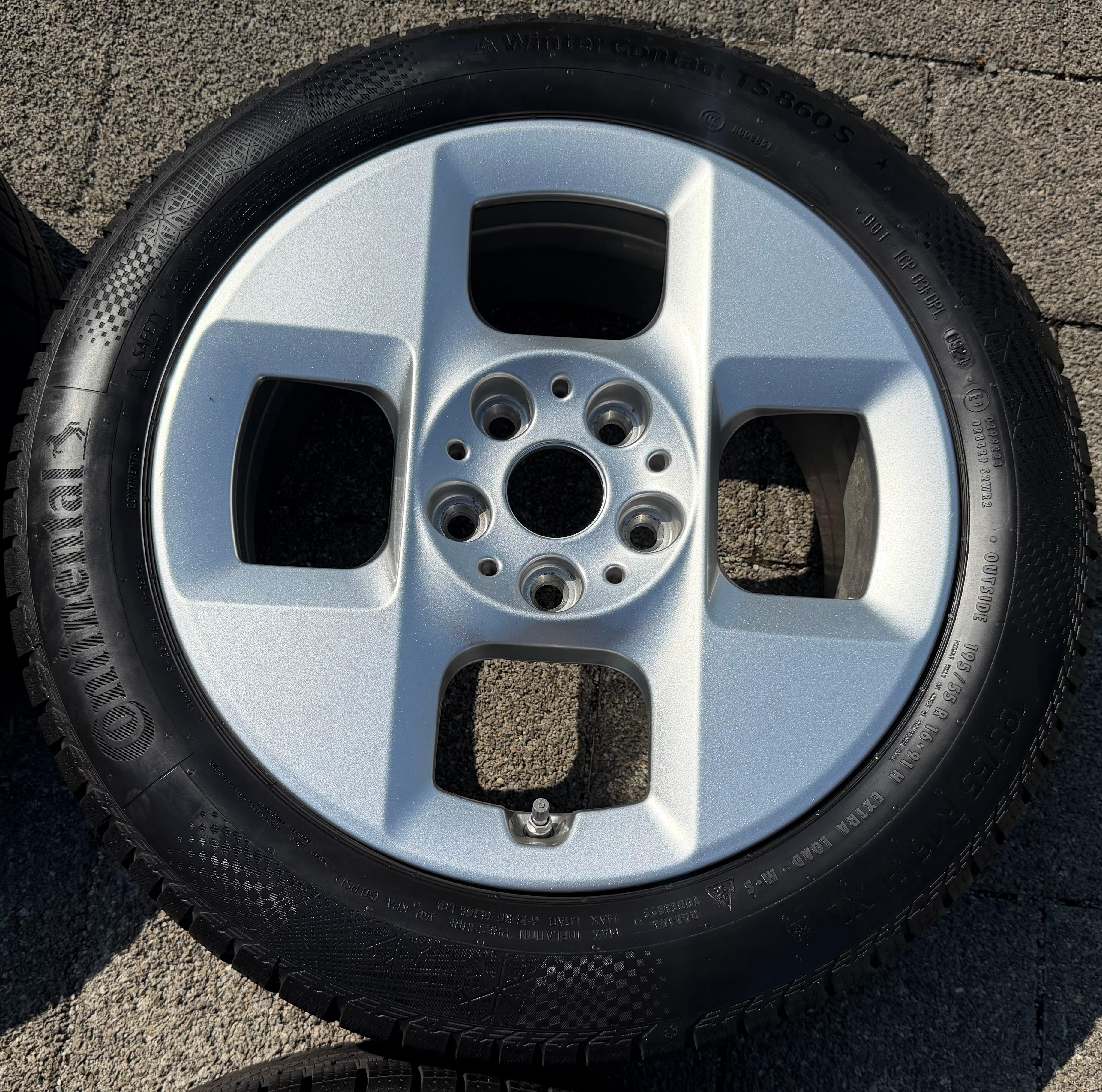 4 Original Alu Winterräder Mini F65 F66 F67 5A3E635 4-Square-Spoke 955 RDKS