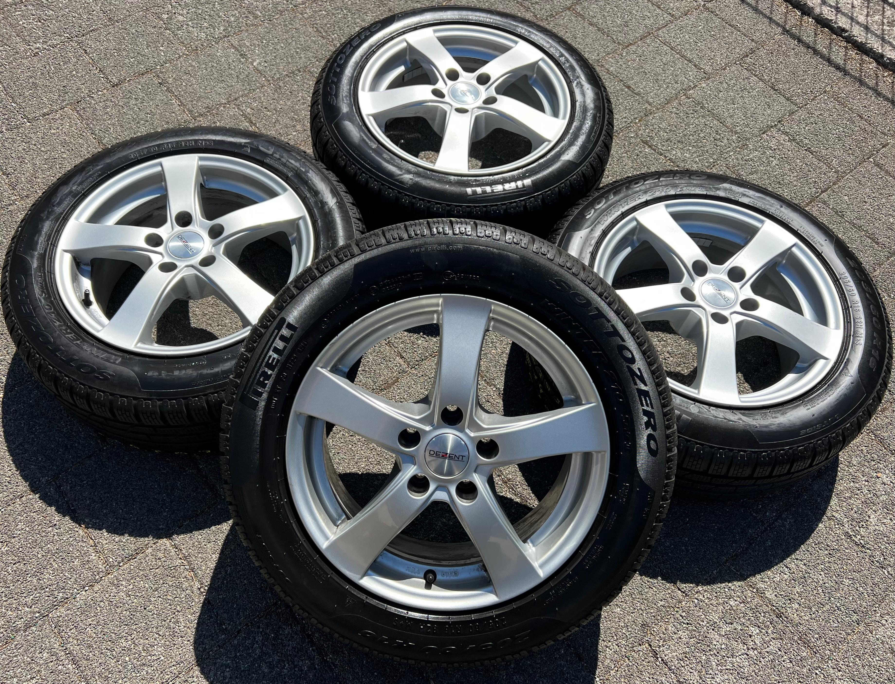 4 ALU WINTERRÄDER AUDI A4 8K B8 Q2 SKODA KAROQ VW T-ROC 205/60R16 92H FREIHAUS