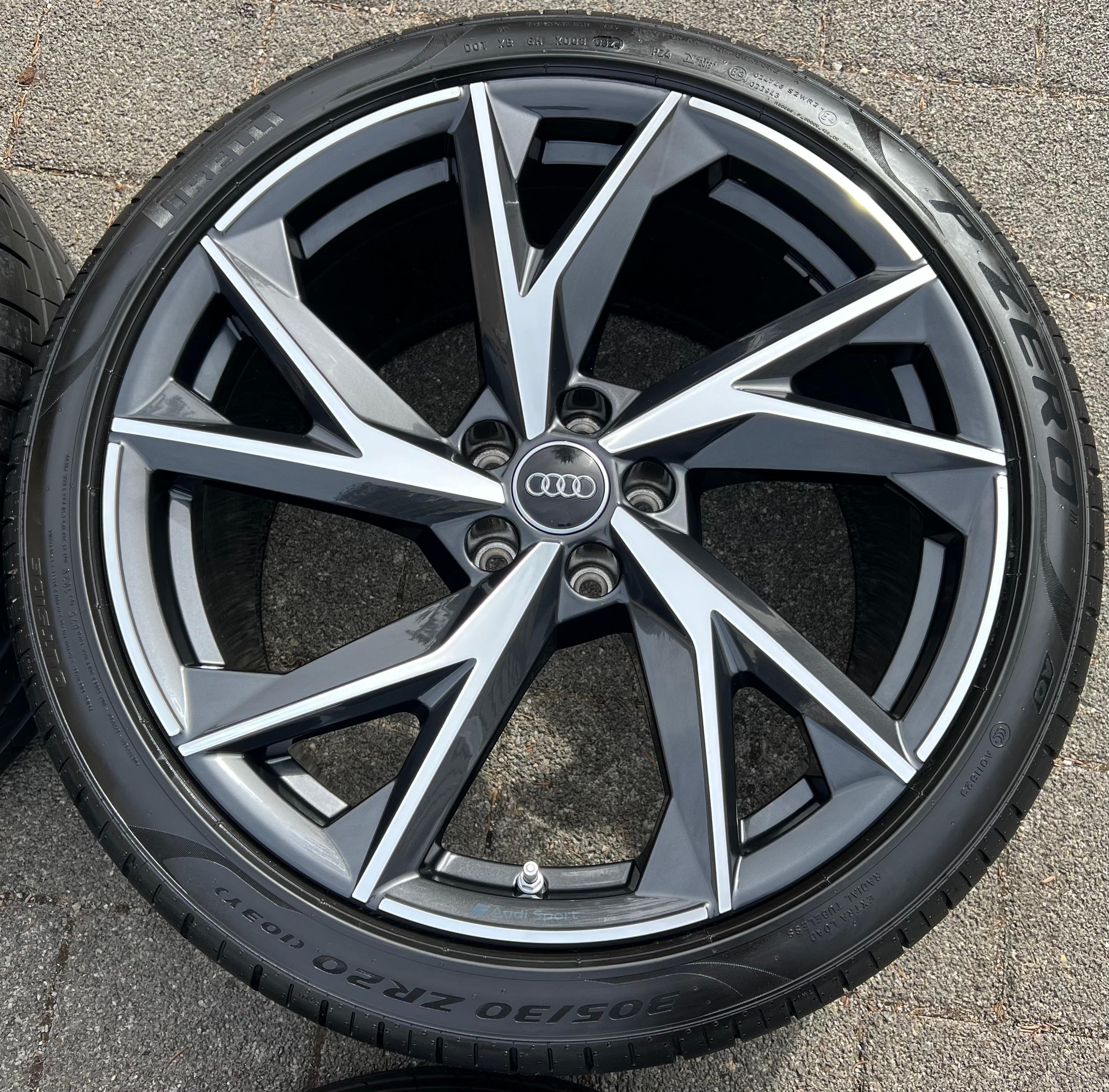4 CERCHI ESTIVI ORIGINALI IN ALLUMINIO DA 20" AUDI R8 4S V10 4S0601025BT 4S0601025CB CONSEGNA GRATUITA