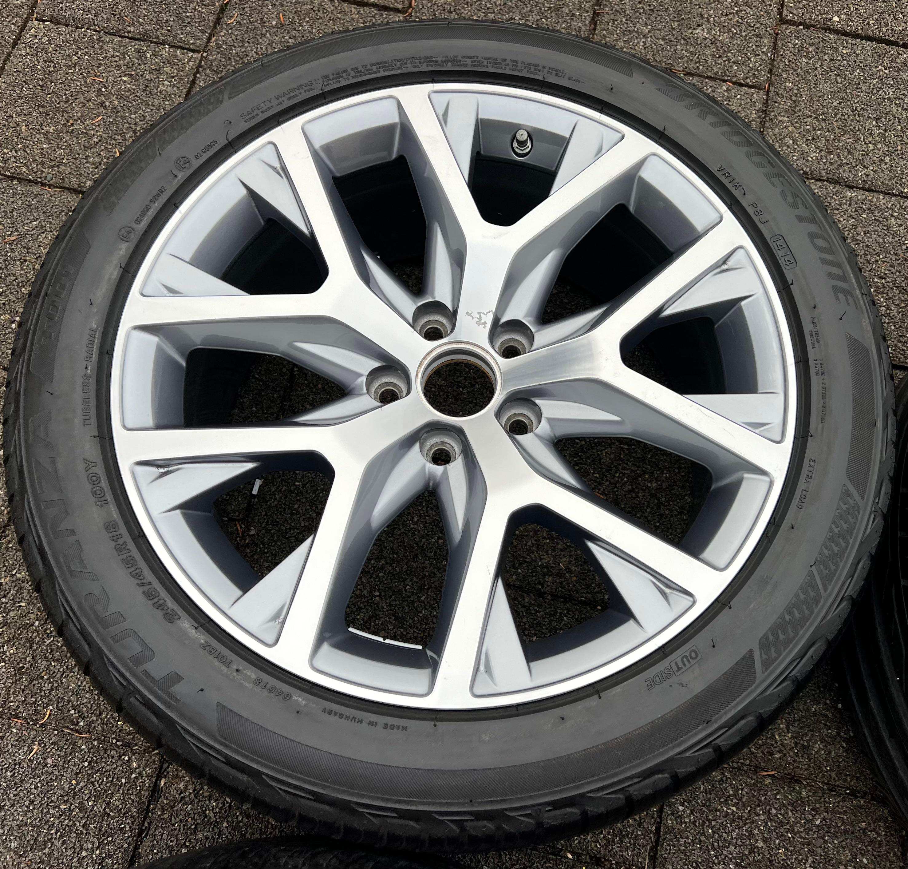 4 CERCHI ESTIVI ORIGINALI IN ALLUMINIO DA 18" PER VW PASSAT ALLTRACK 3G B8 245/45R18 100Y 3AA601025