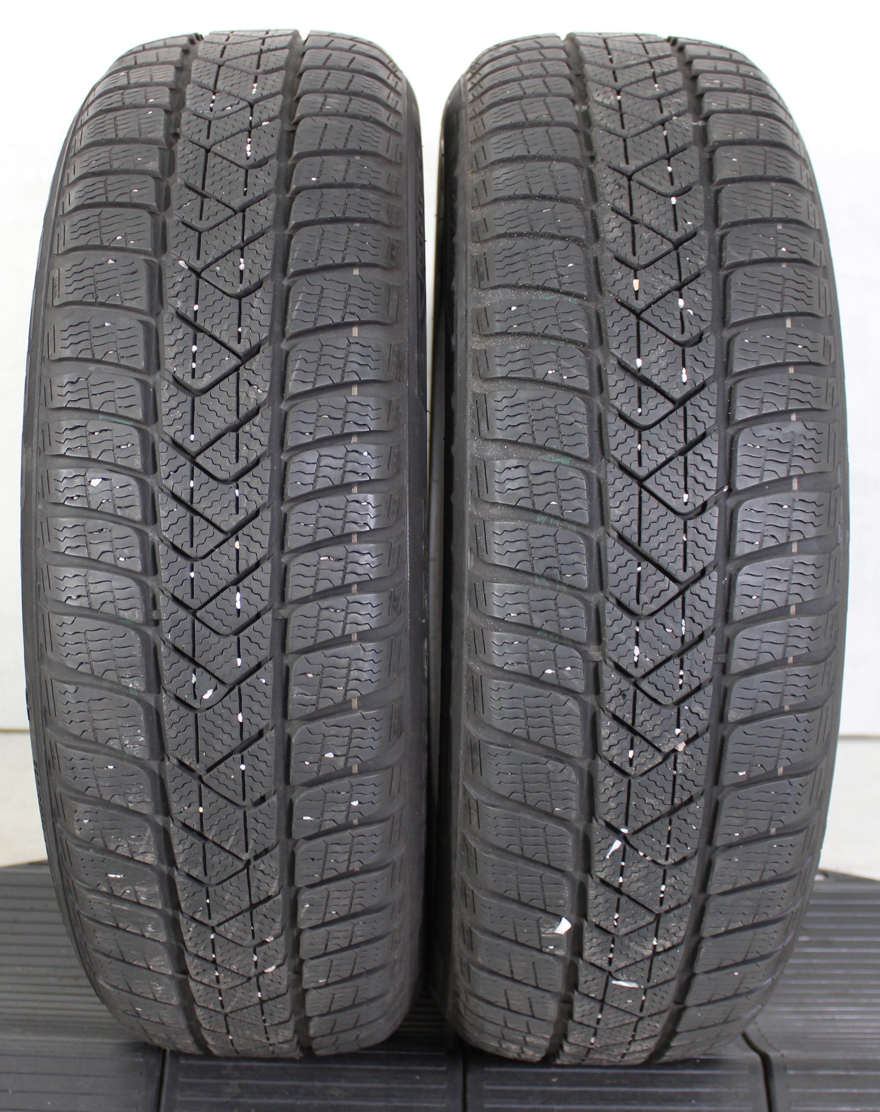 2 x 205/60R17 93H Winterreifen Pirelli Sottozero 3 6-6,5mm 2016 *