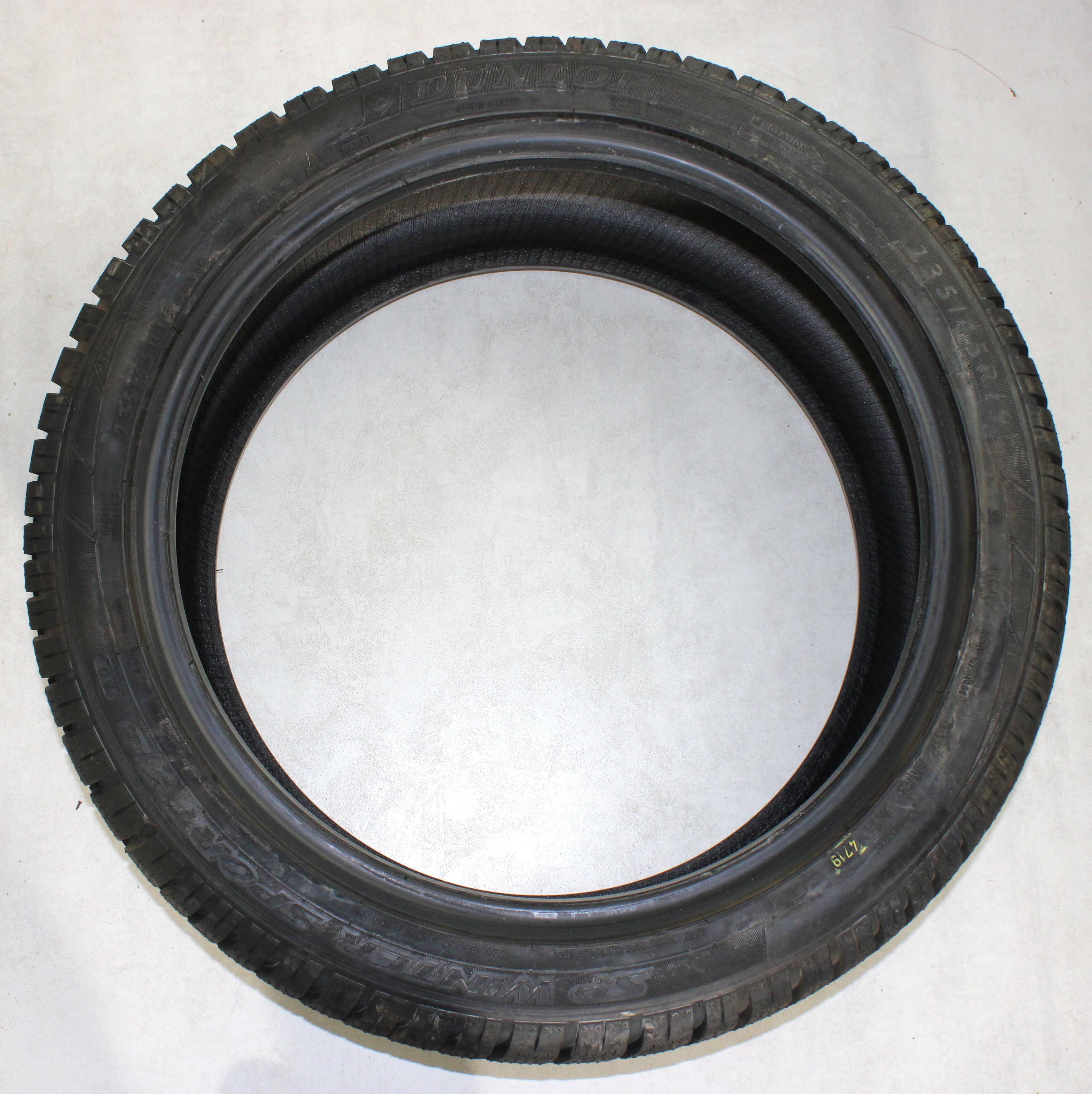 1 x 235/45R19 99V Pneumatico invernale Dunlop SP Winter Sport 3D AO NUOVO 2019