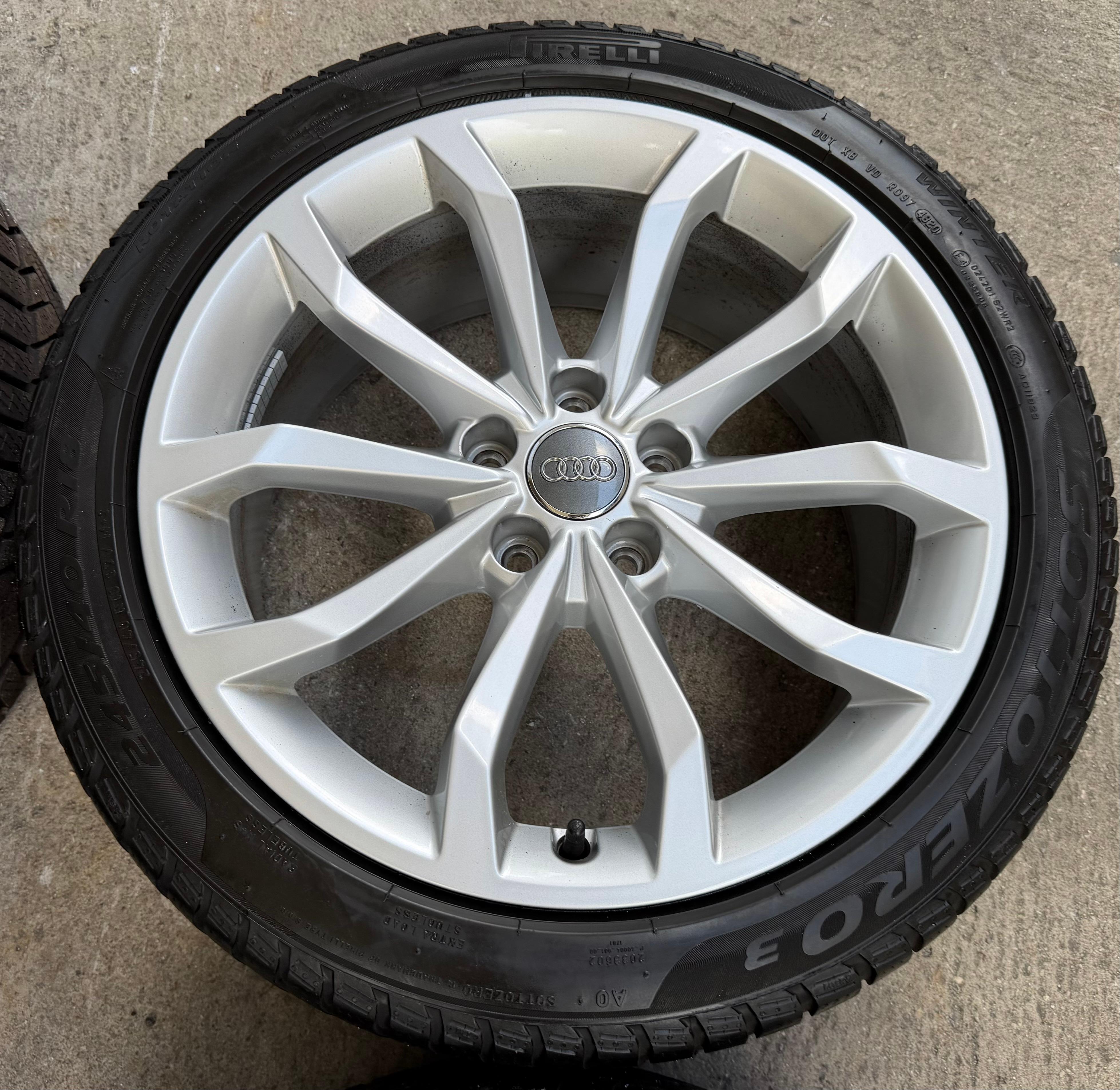 4 Original 18" Alu Winterräder Audi A4 S4 8W B9 8W0601025H 245/40R18 97V 2020