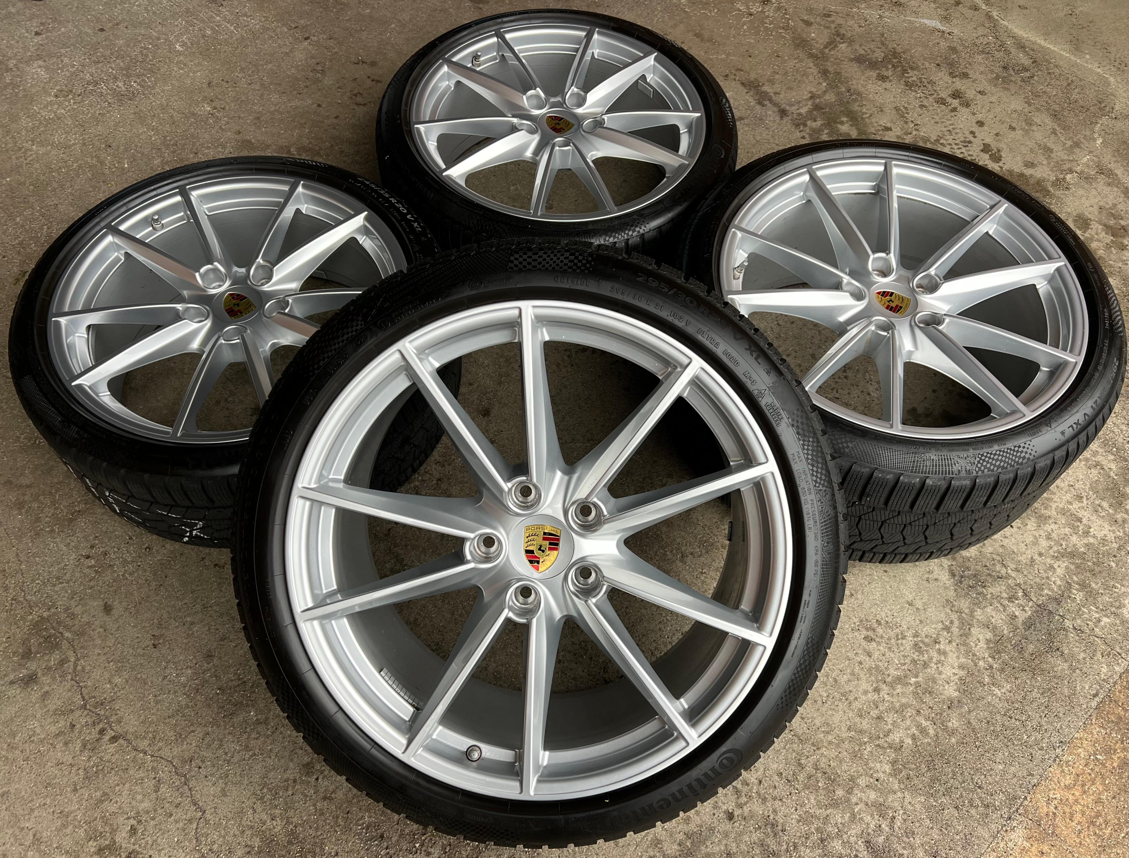 4 ORIGINAL 20" 21" ALU WINTERRÄDER PORSCHE 911 992 992601025C 992601025D 2024 RDKS