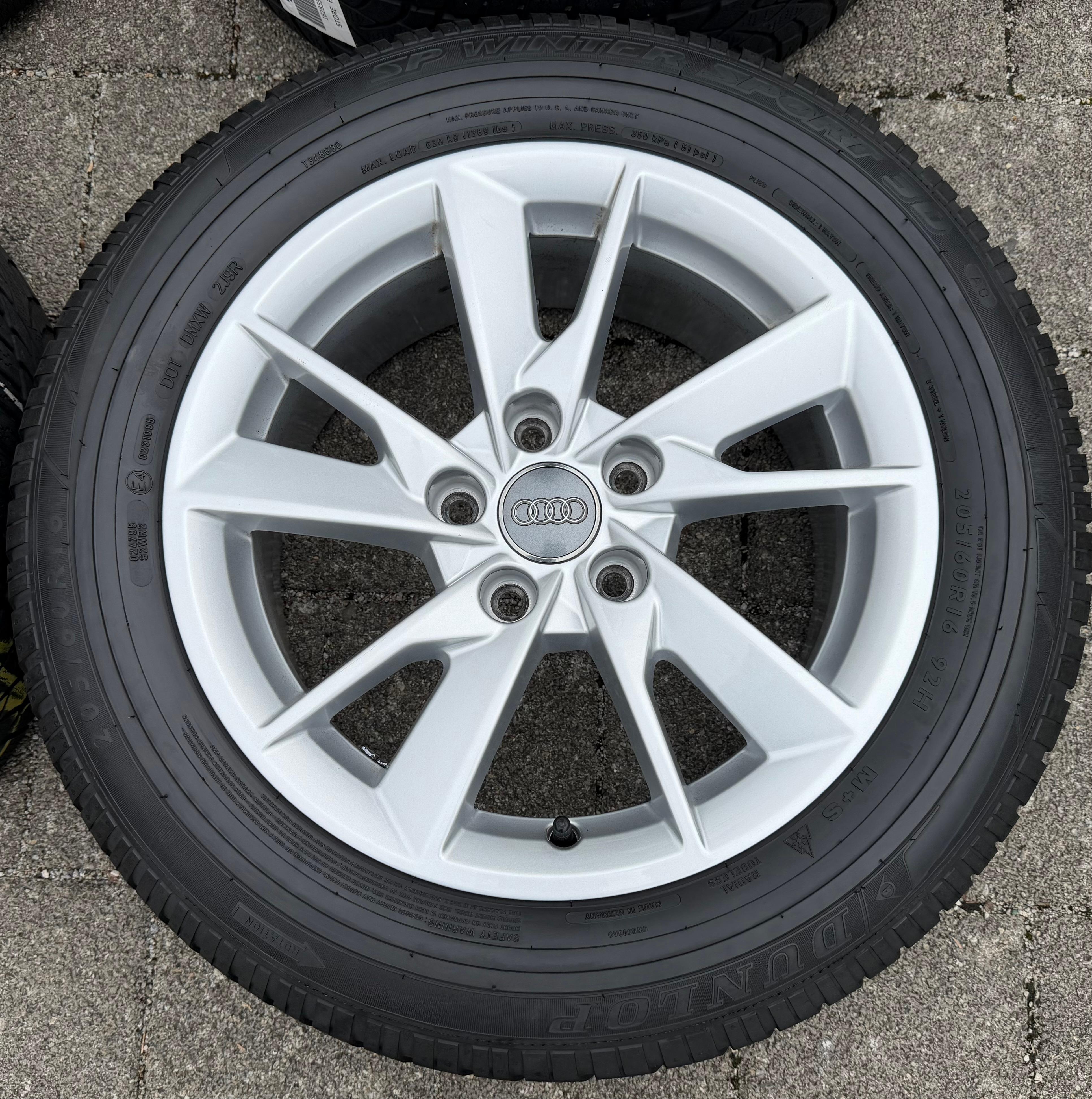 4 Original 16" Alufelgen Felgen Audi A4 8W B9 8W0601025B 7x16 ET35