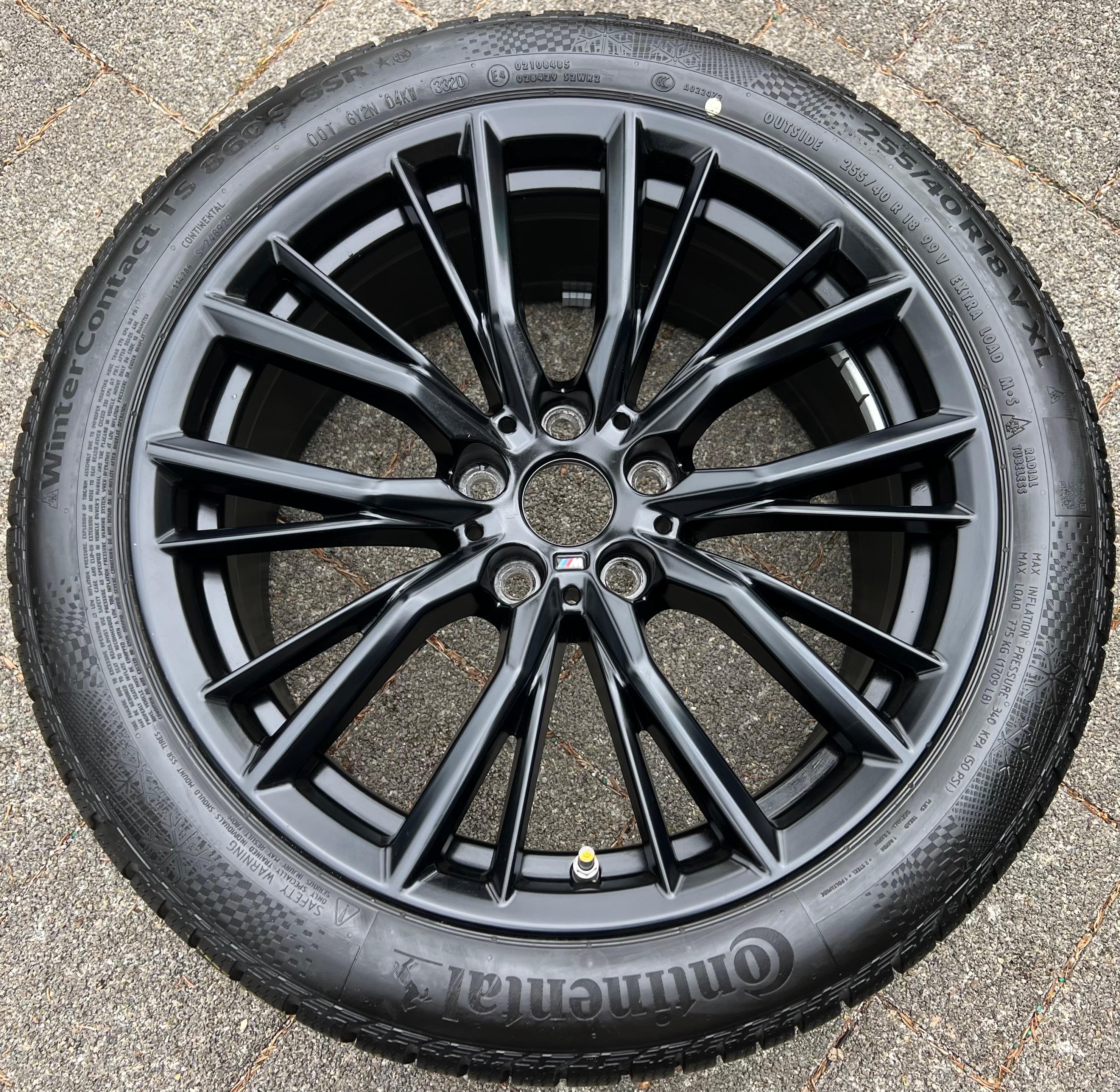 1 X ORIGINAL 18" ALUFELGE BMW 3ER REIHE G20 G21 4ER G23 G24 6885306 STYLING M796