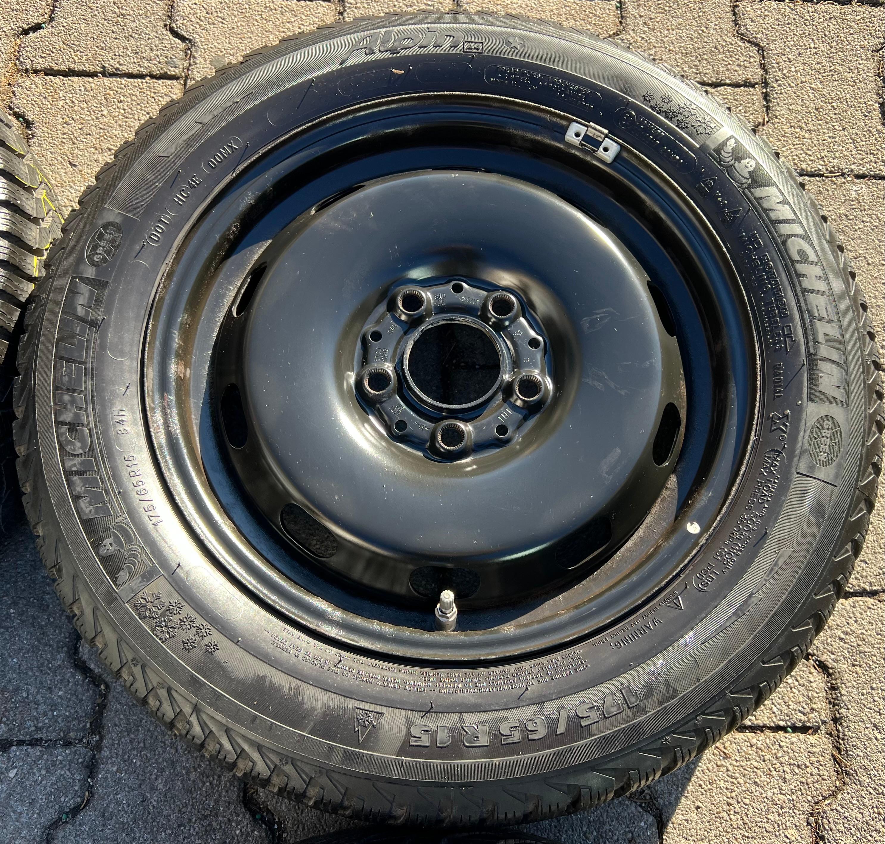 4 RUEDAS DE INVIERNO MINI F55 F56 F57 175/65R15 84H RDKS 6851510 MICHELIN RDKS ENTREGA GRATUITA