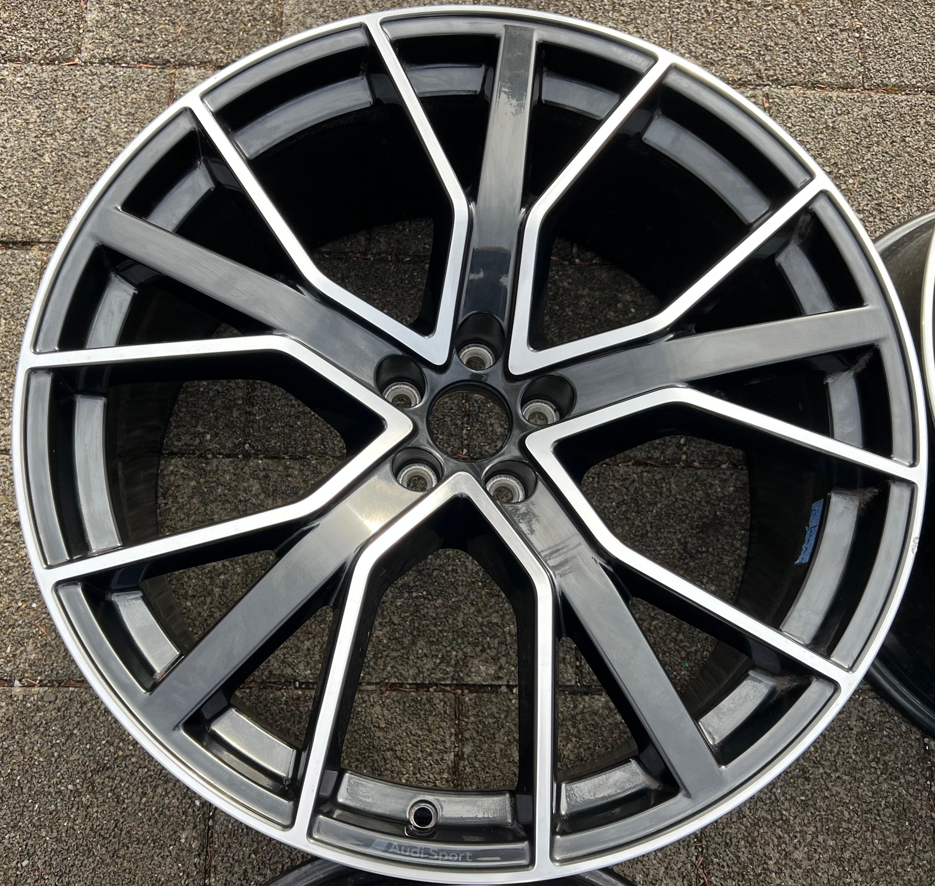 4 JANTES ORIGINALES 22" EN ALU AUDI Q7 SQ7 4M 4M0601025DP 10x22 ET26 FREIHAUS