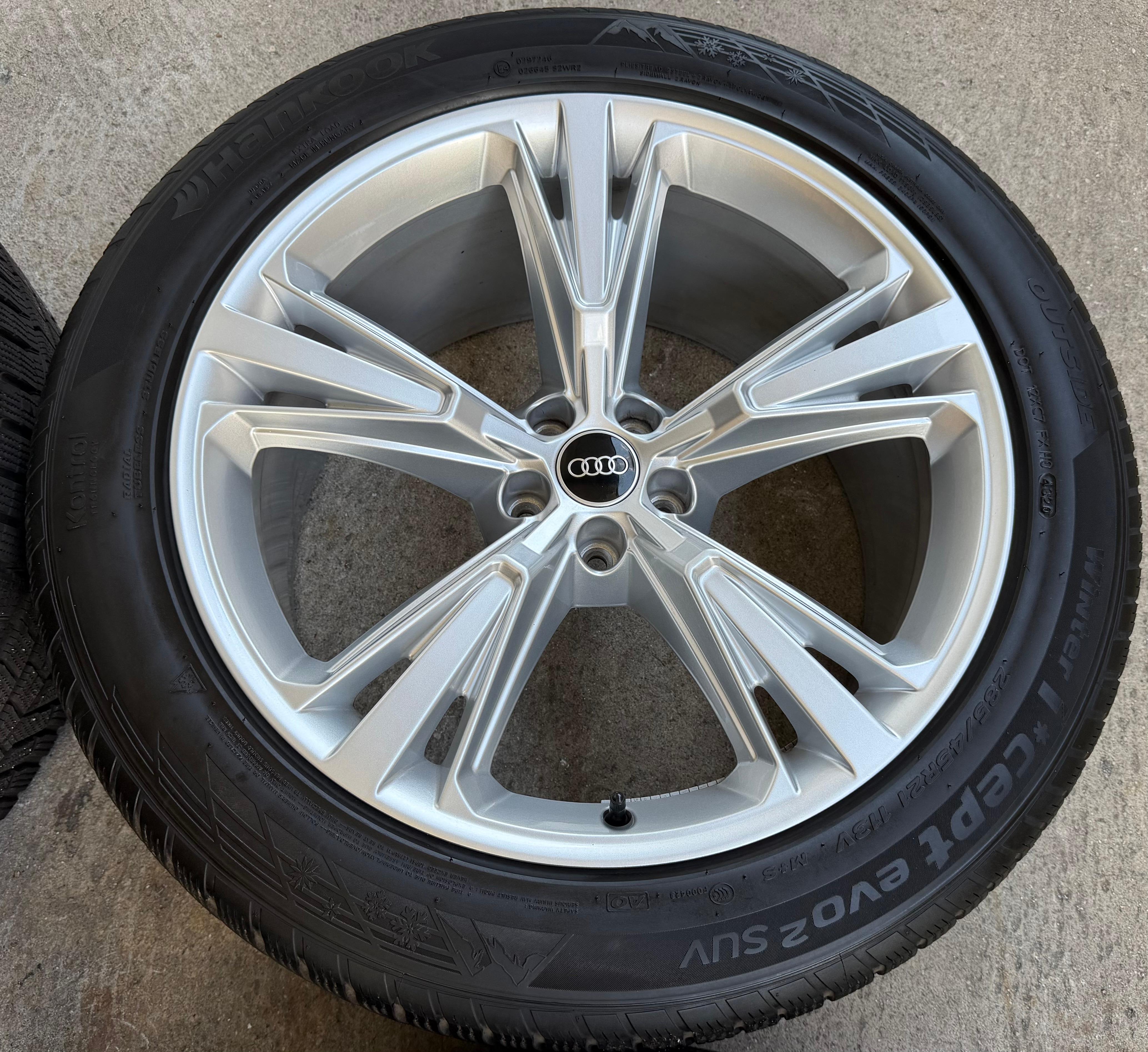 4 Original 21" Alu Winterräder Audi Q8 SQ8 4M 4M8601025H 285/45R21 113V Hankook