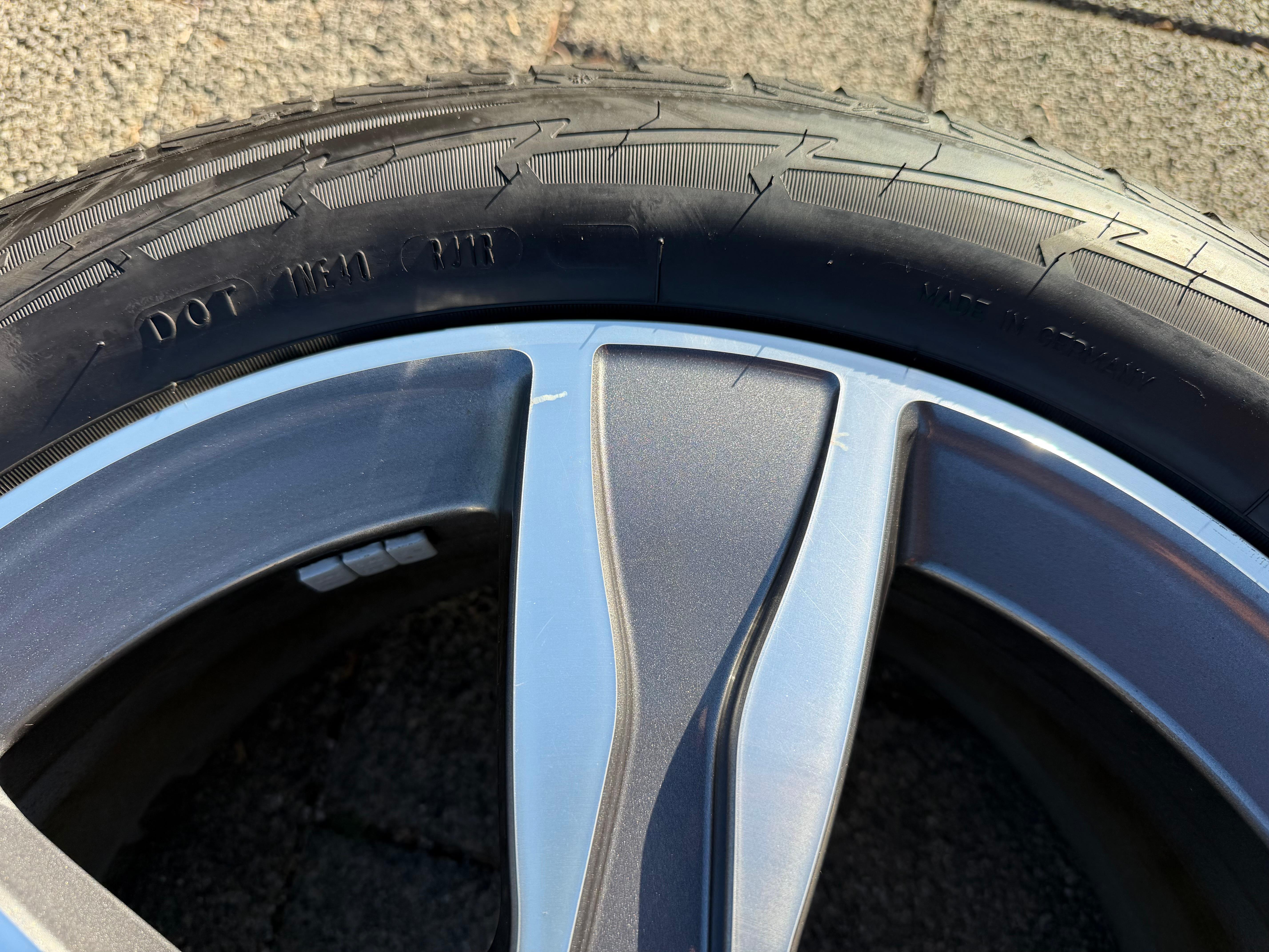 4 Original 17" Alu Winterräder Mercedes C-Klasse W205 A2054010800 225/50R17 94H