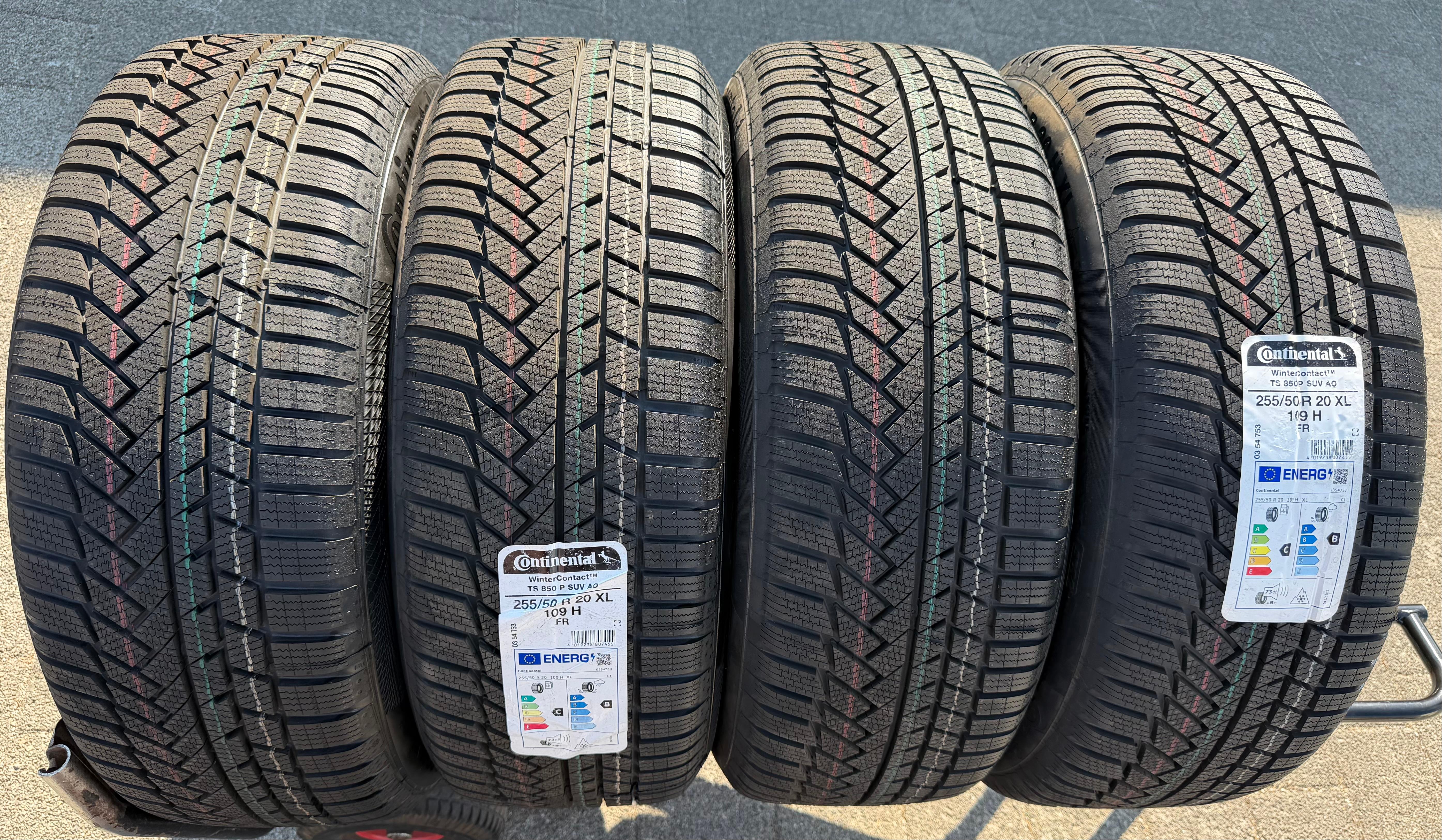 4 Alu 20" Winterräder Audi E-Tron Q8 GEN Q7 II 255/50R20 109H Continental