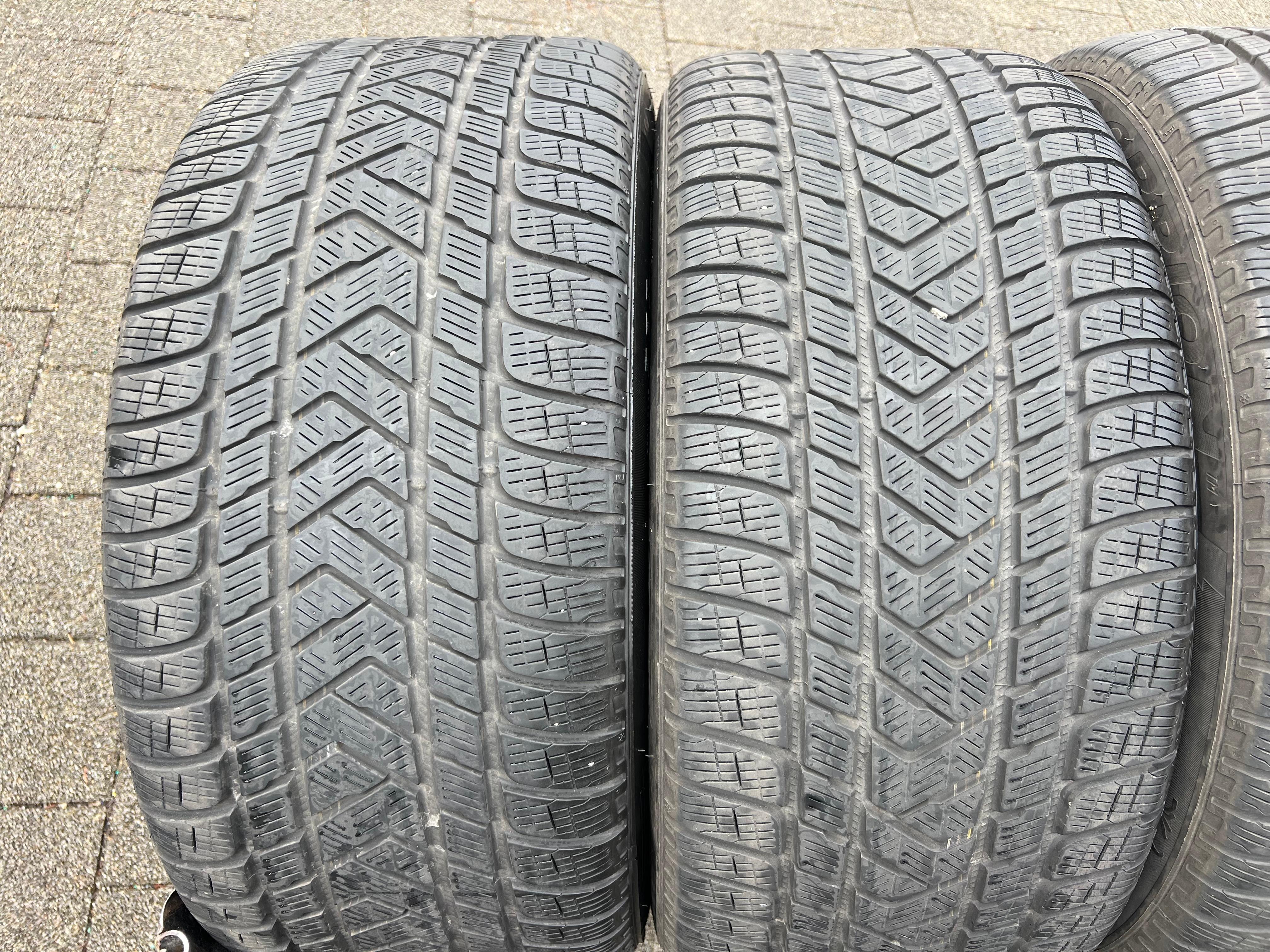 4 ruedas de invierno de aleación originales de 20" para PORSCHE MACAN 265/45R20 104V 295/40R20 106V TPMS