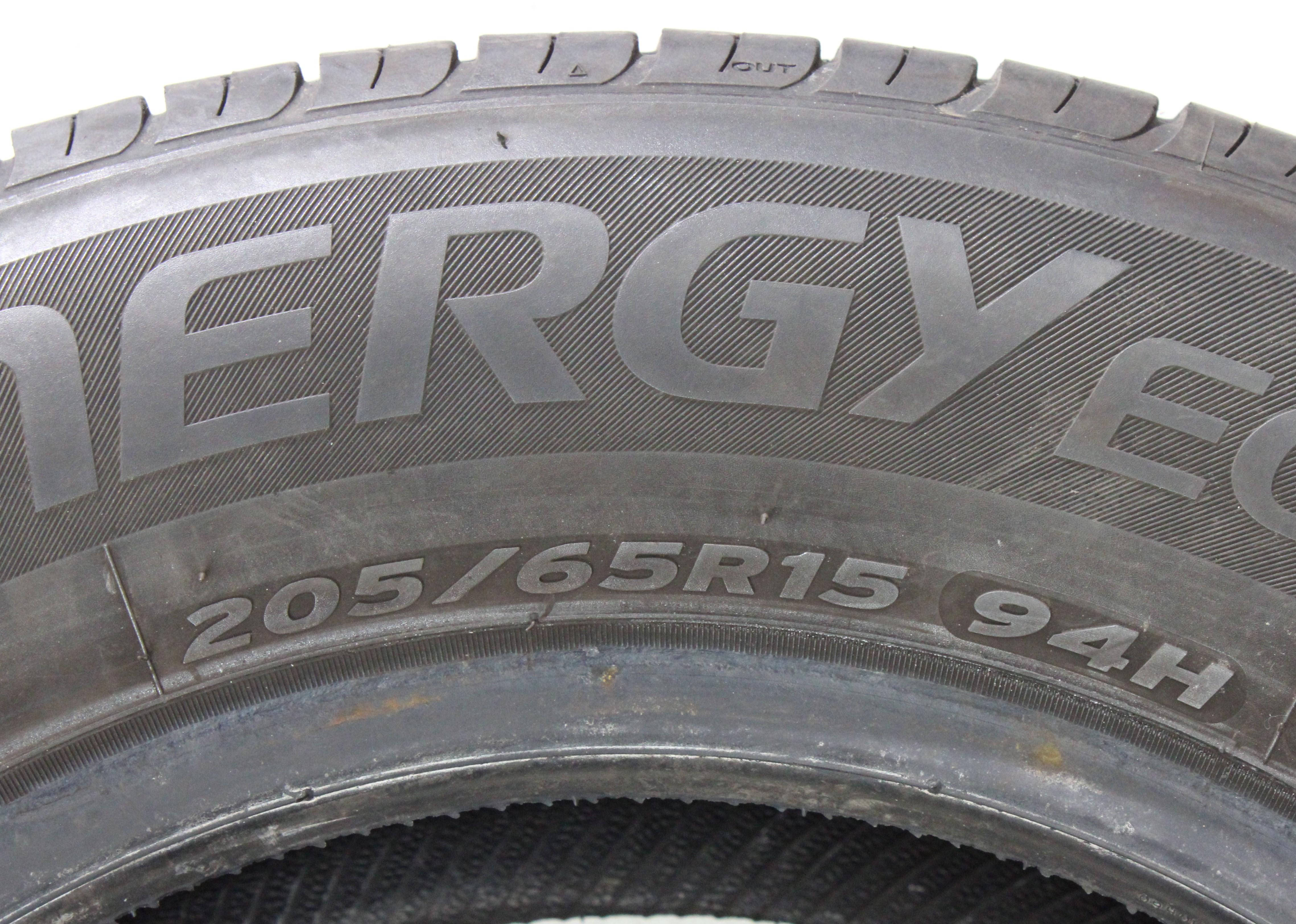 4 x 205/65R15 94H Sommerreifen Hankook Kinergy Eco 1x4,5-5mm/3x5-5,5mm 2017