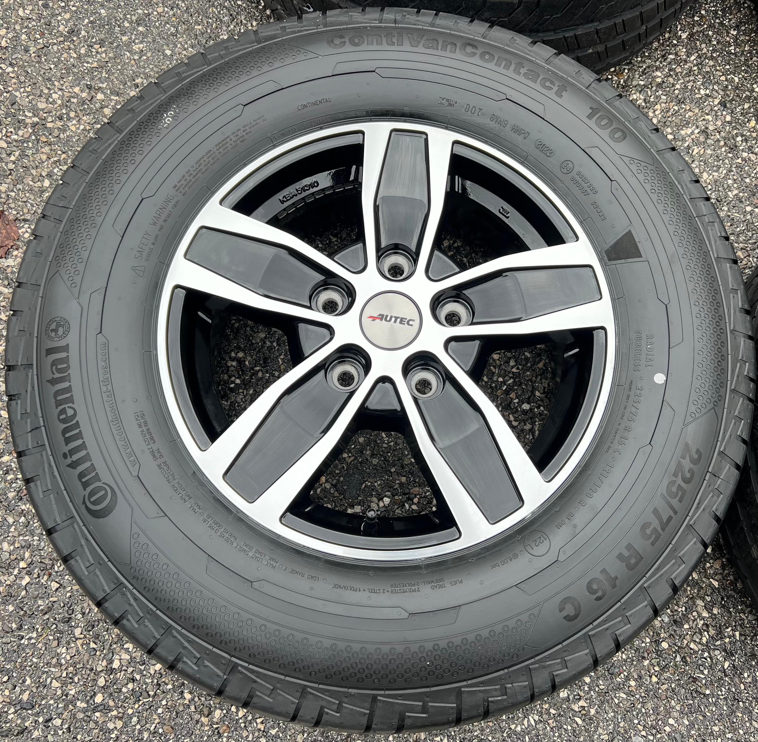 ROUES D'ÉTÉ ALU PEUGEOT BOXER FIAT DUCATO CITROEN JUMPER 5x130 225/75R16C 2022