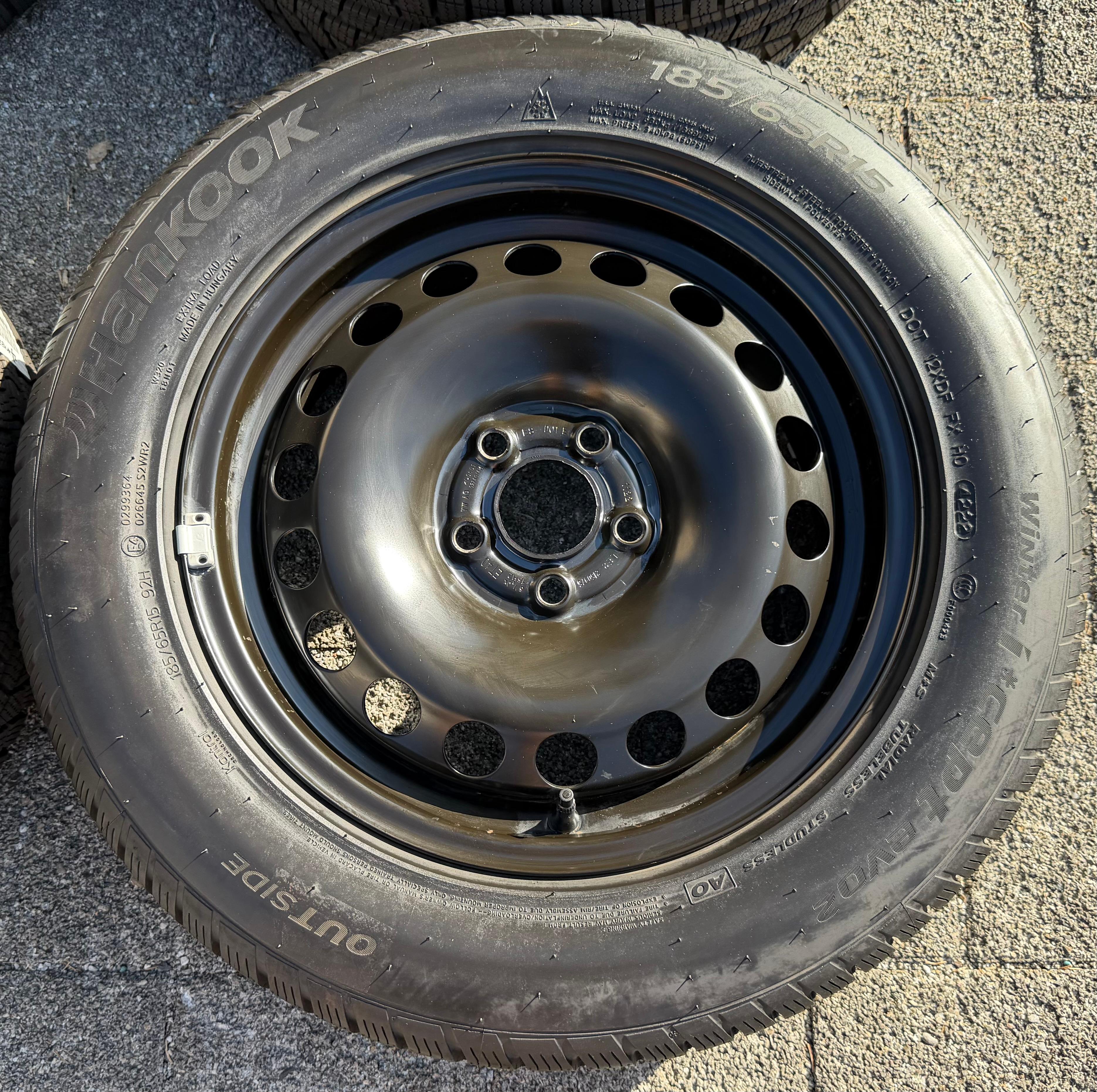 4 WINTERRÄDER AUDI A1 CITY CARVER GB SEAT IBIZA ARONA KJ VW POLO AW 2G 185/65R15 92T