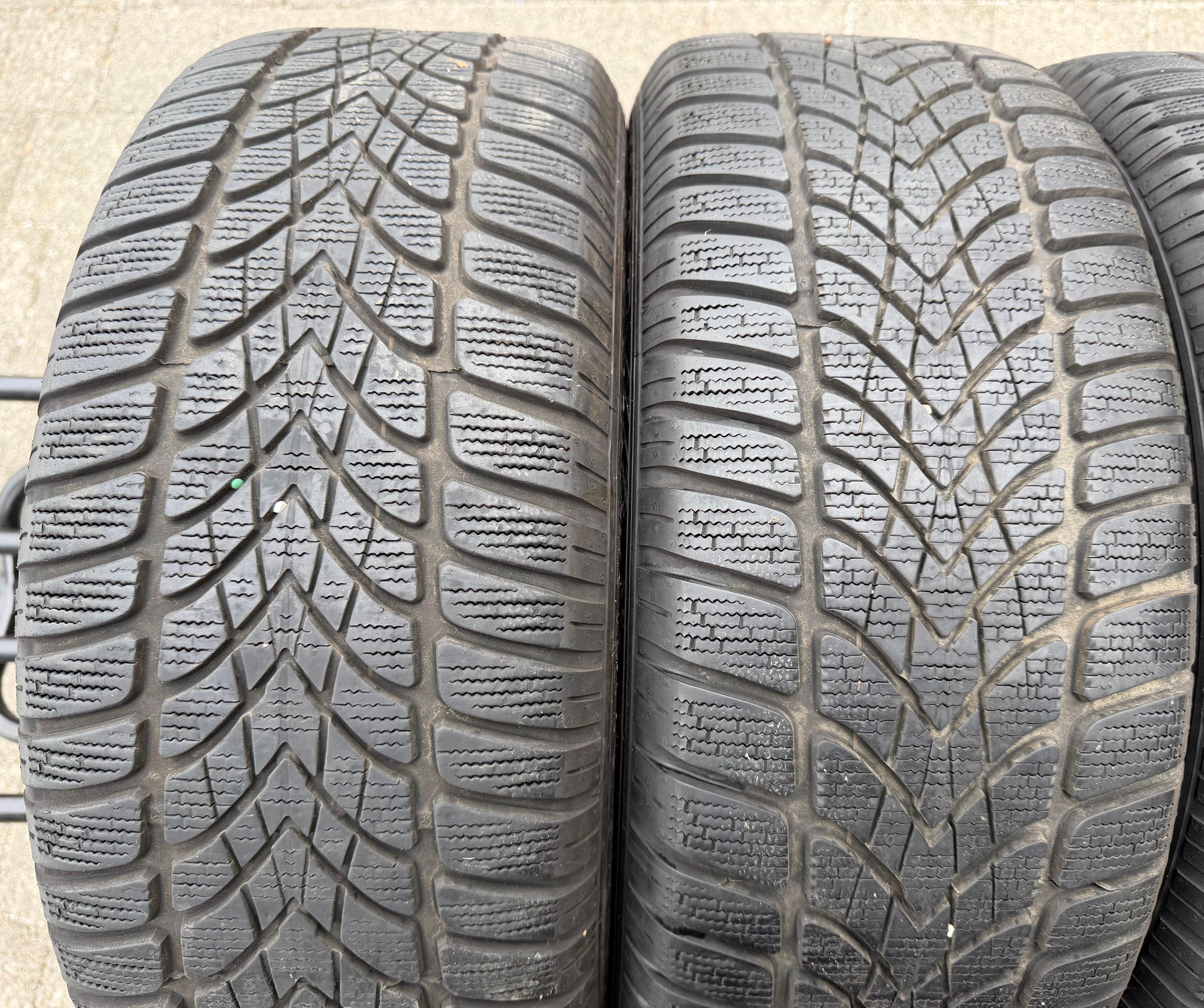 4 originele 17" lichtmetalen winterwielen Audi A4 B9 8W 8W0601025P 225/50R17 98H Dunlop 2024
