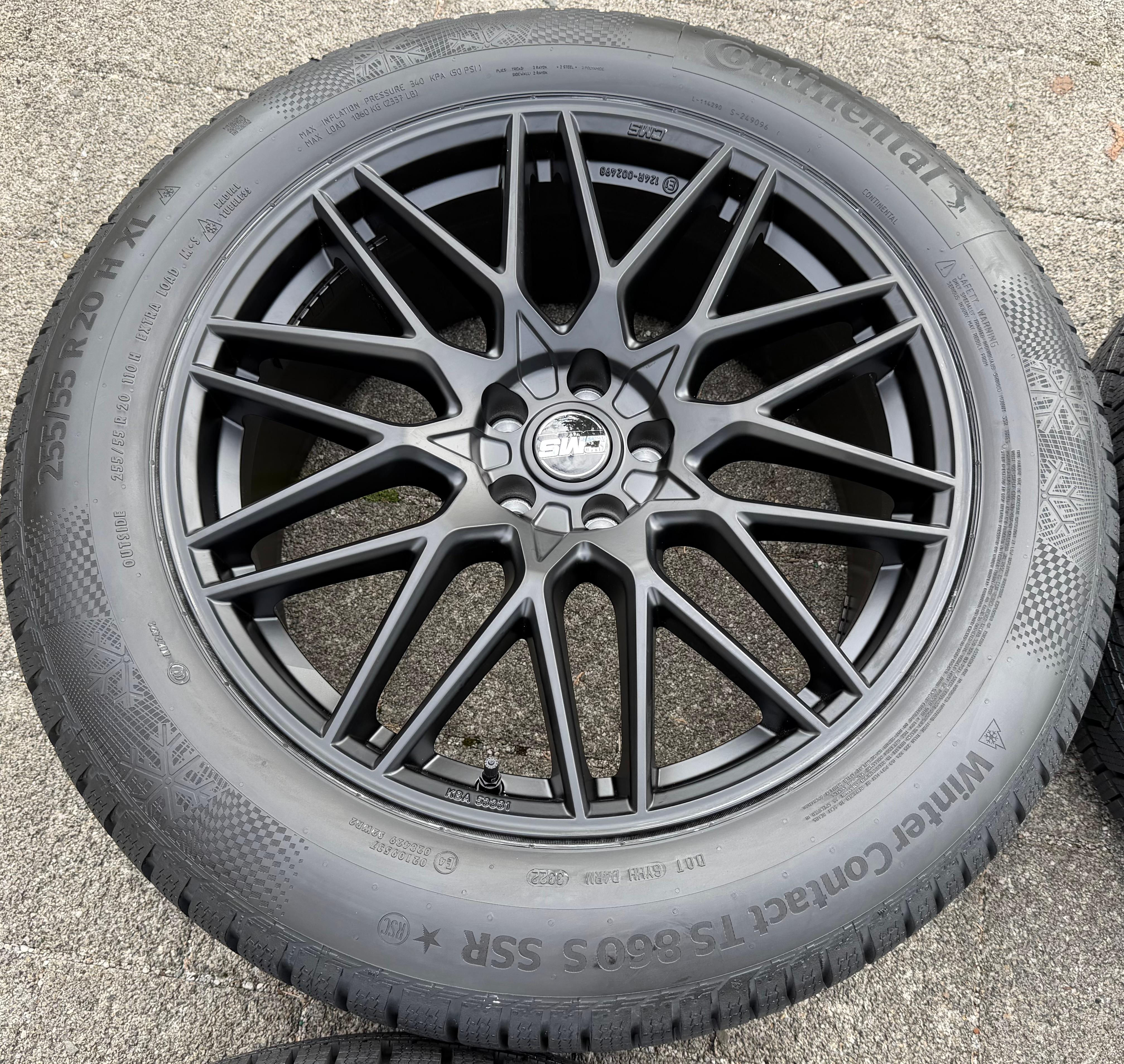 4 20" Alu Winterräder BMW IX I20 X7 G07 RDKS 2022
