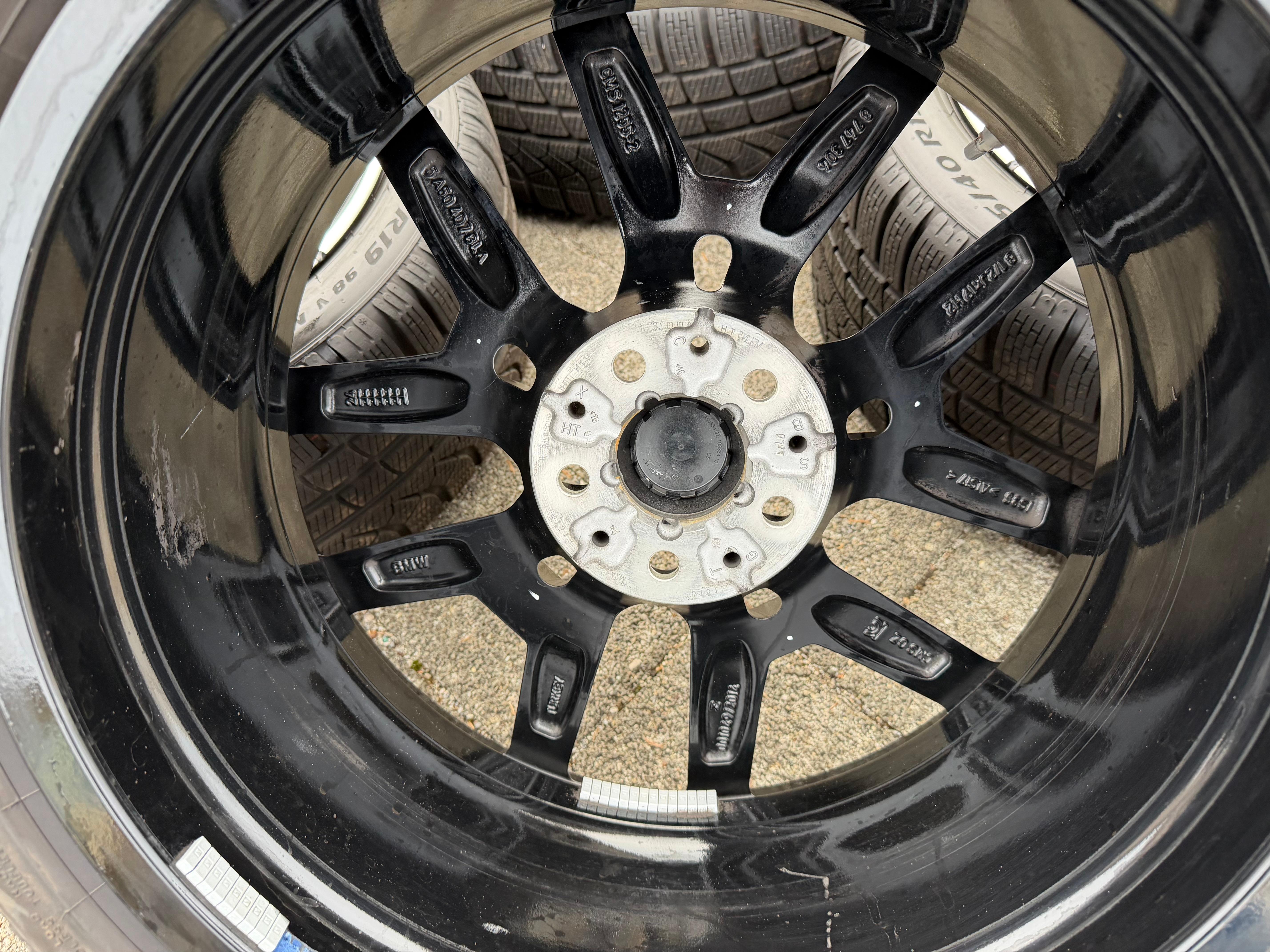 4 originele 19" lichtmetalen winterwielen BMW 4-serie Gran Coupé G26 i4 STYLING 859M M859