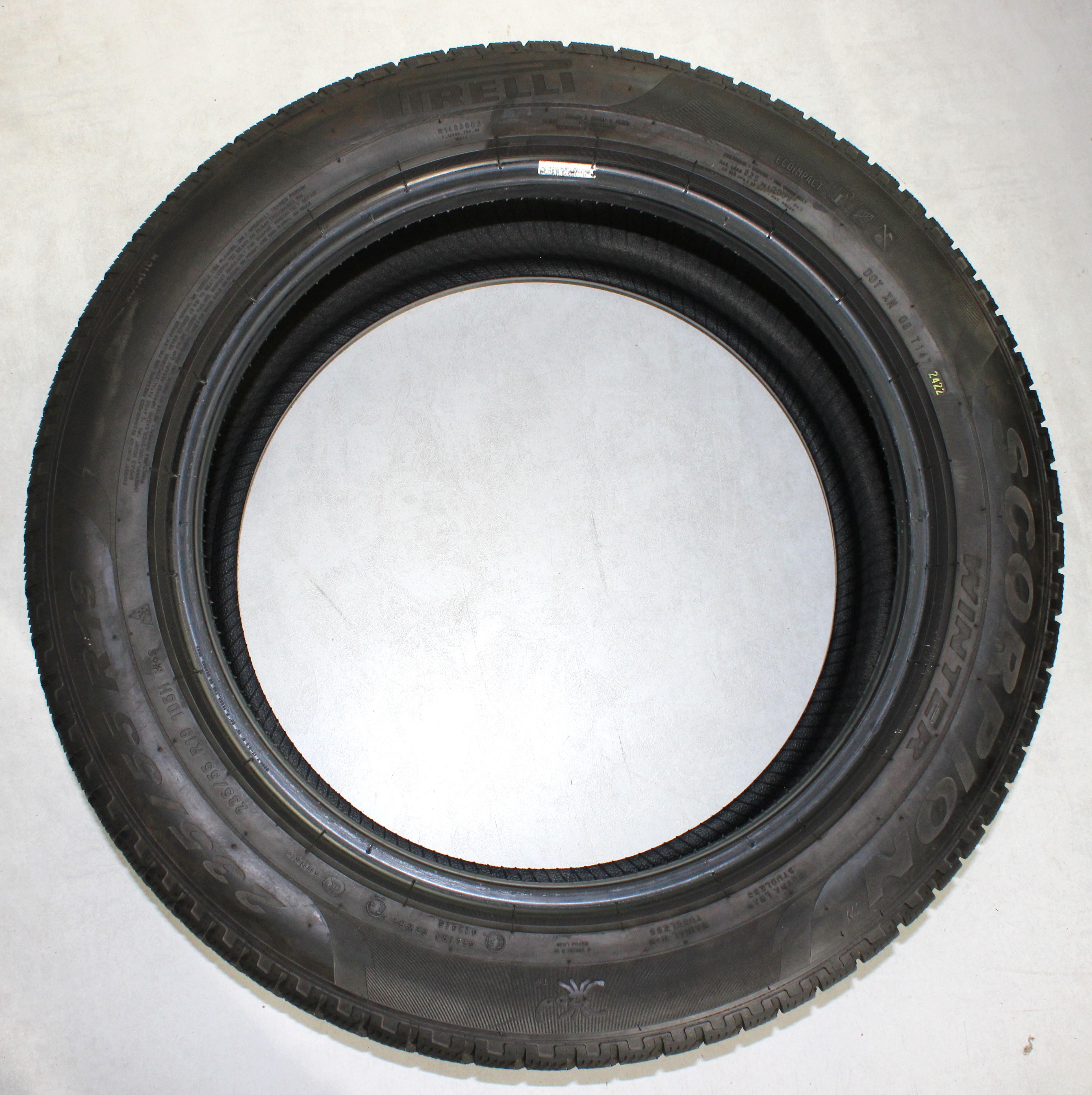 2 x 235/55R19 105H Winterreifen Pirelli Scorpion Winter 6-6,5mm 2022