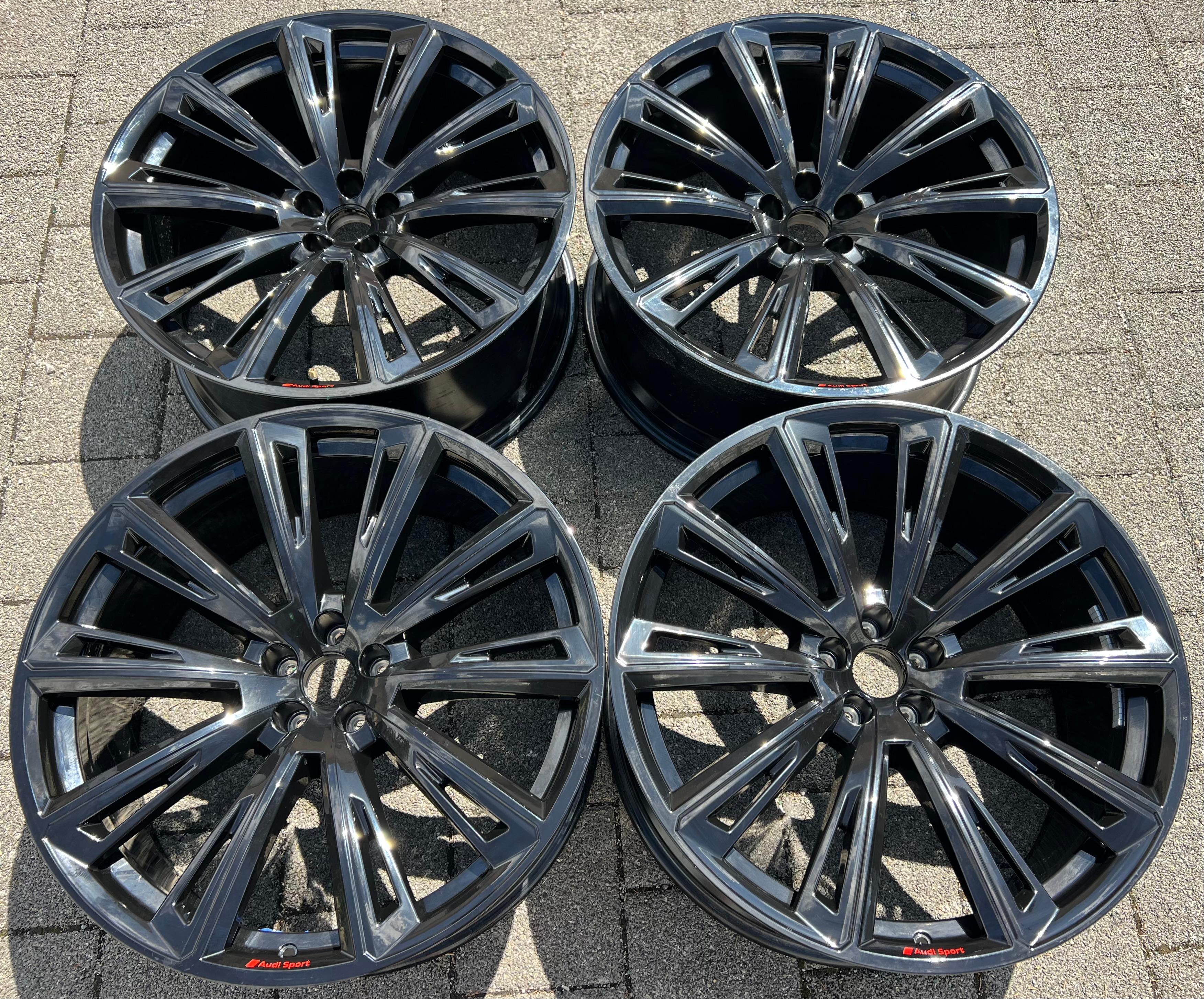 4 ORIGINAL 23" ALUFELGEN AUDI Q8 4M8601025R 10,5x23 ET18 FELGEN FREIHAUS