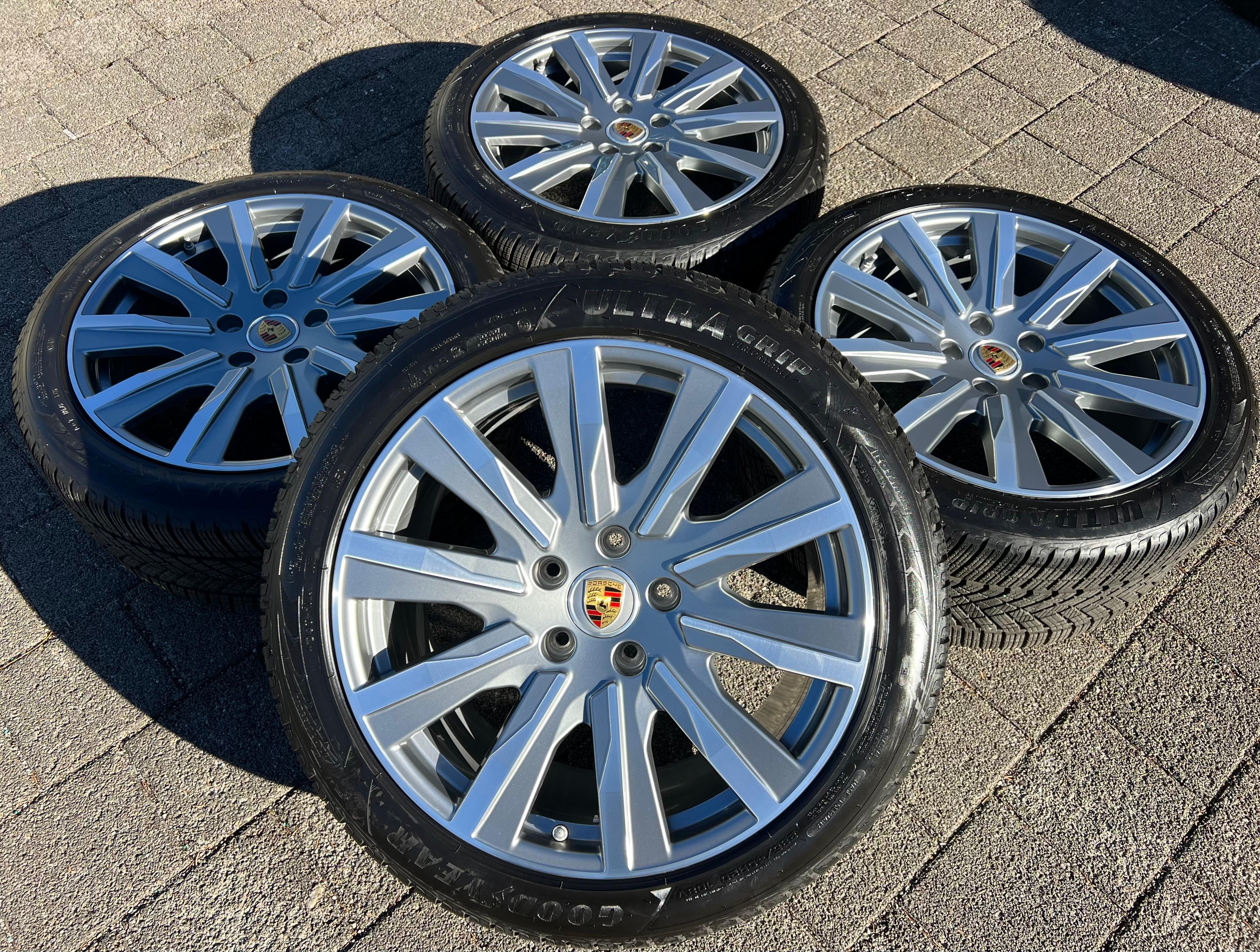 4 ORIGINAL 20" ALU WINTERRÄDER PORSCHE TAYCAN TEQUIPMENT RDKS FREIHAUS
