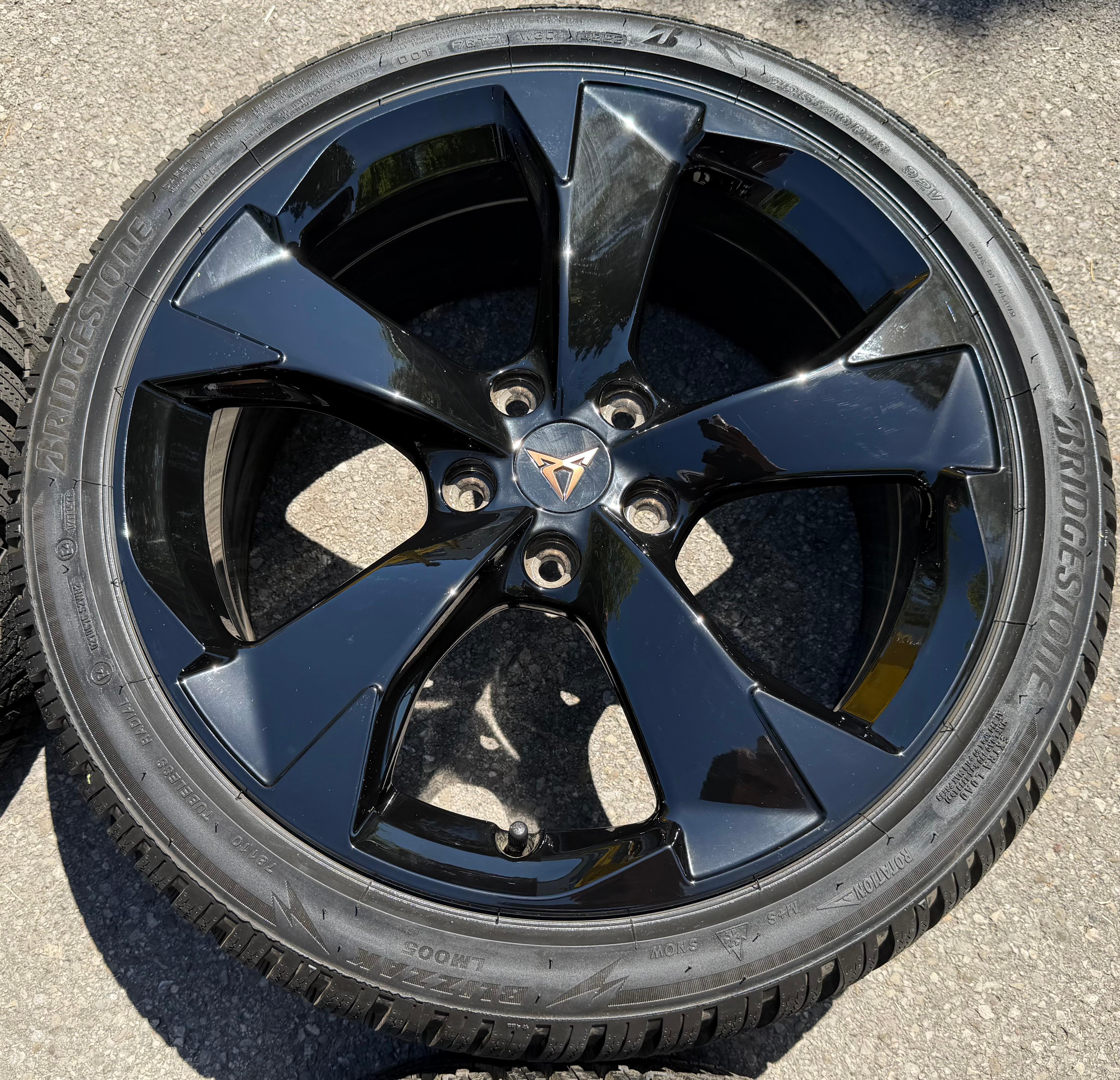 4 llantas de aluminio originales de invierno de 18" para SEAT CUPRA LEÓN KL 5FA601025H 225/40R18 92V 2023