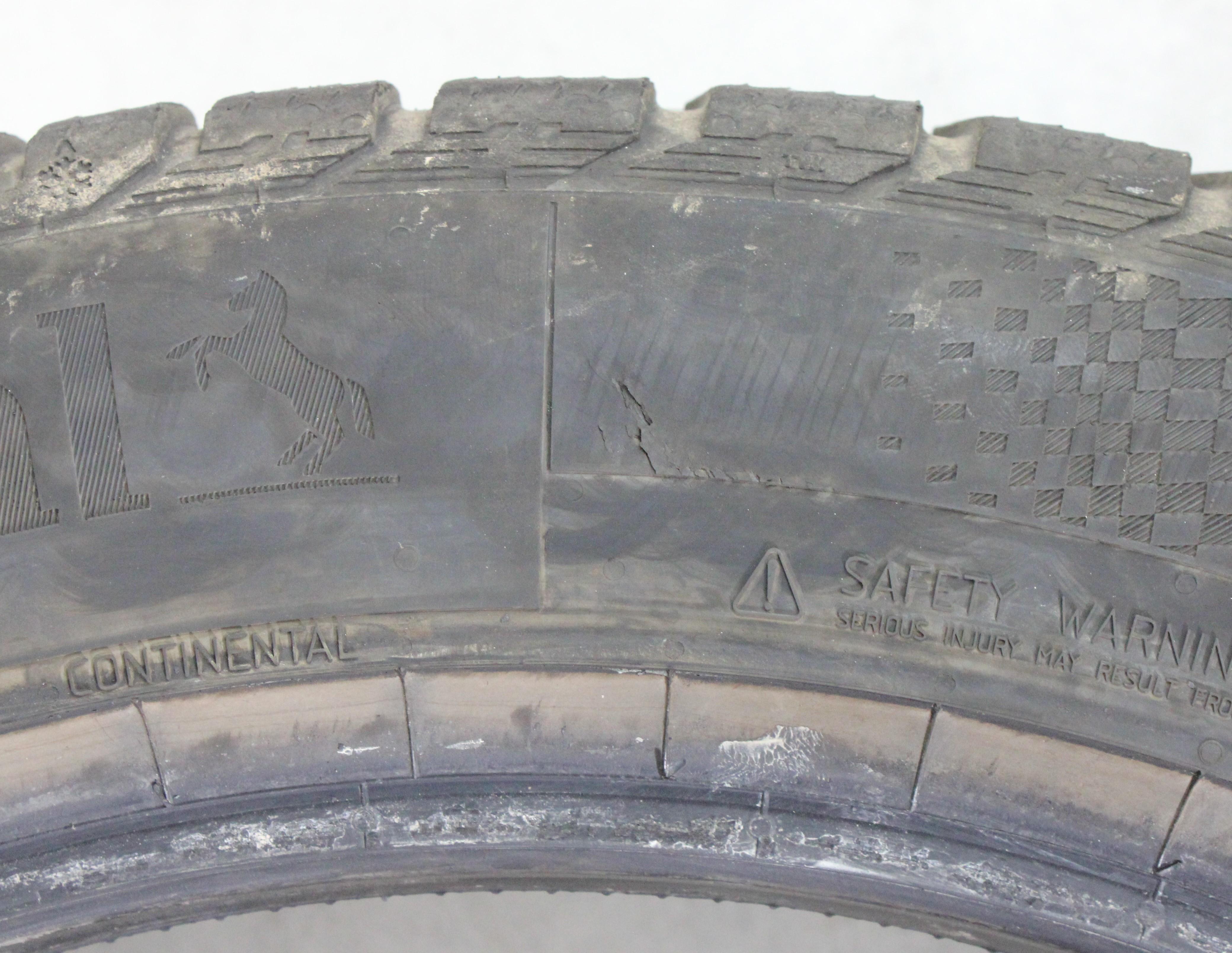 4 x 255/45R19 104V Winterreifen Continental Winter Contact TS860S TO 2x5mm/2x5,5-6mm 2x2023/2x2025 Silent XL