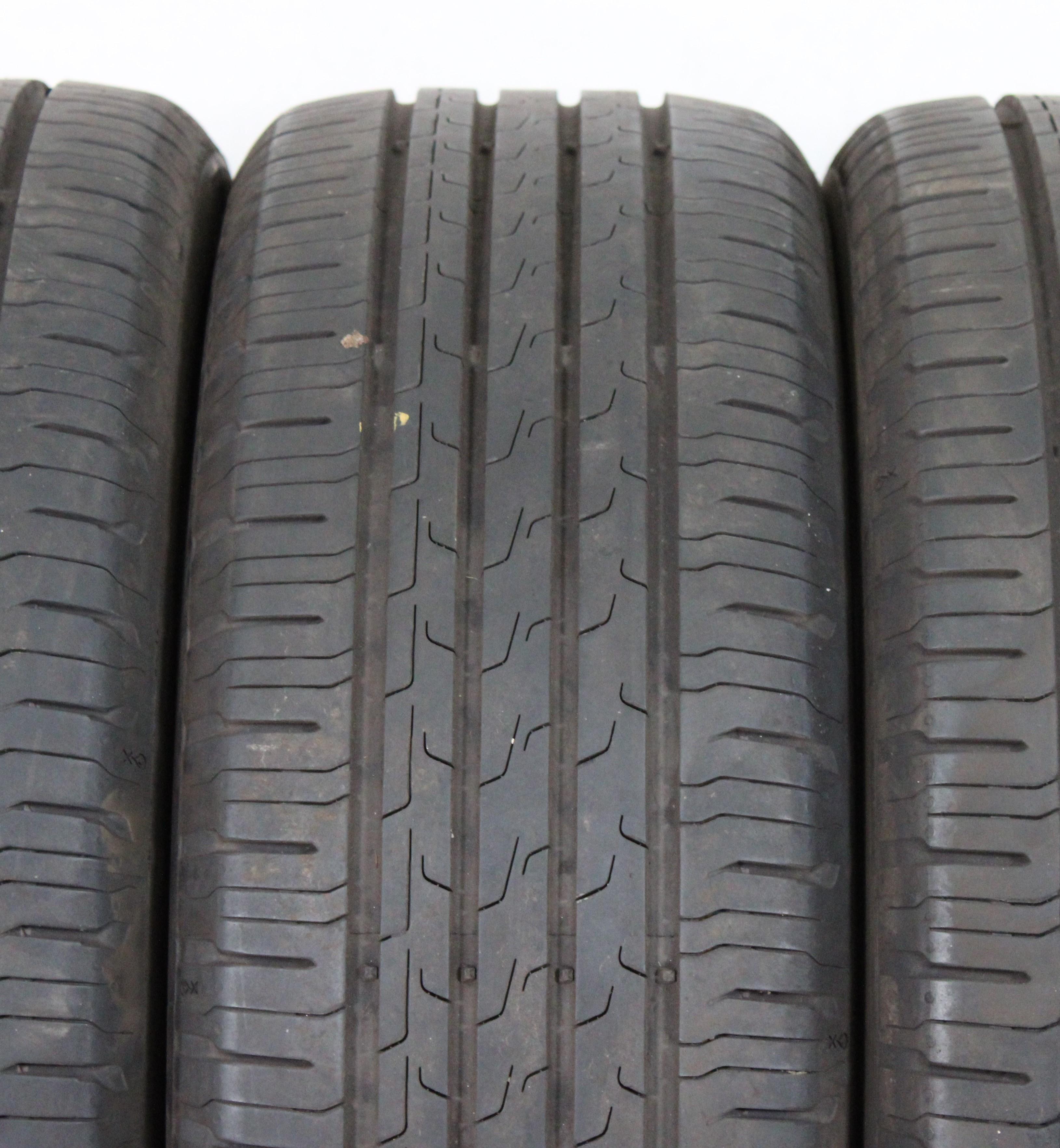 4 x 195/55R16 87H Sommerreifen Continental Eco Contact 6 5,5-6mm 2020