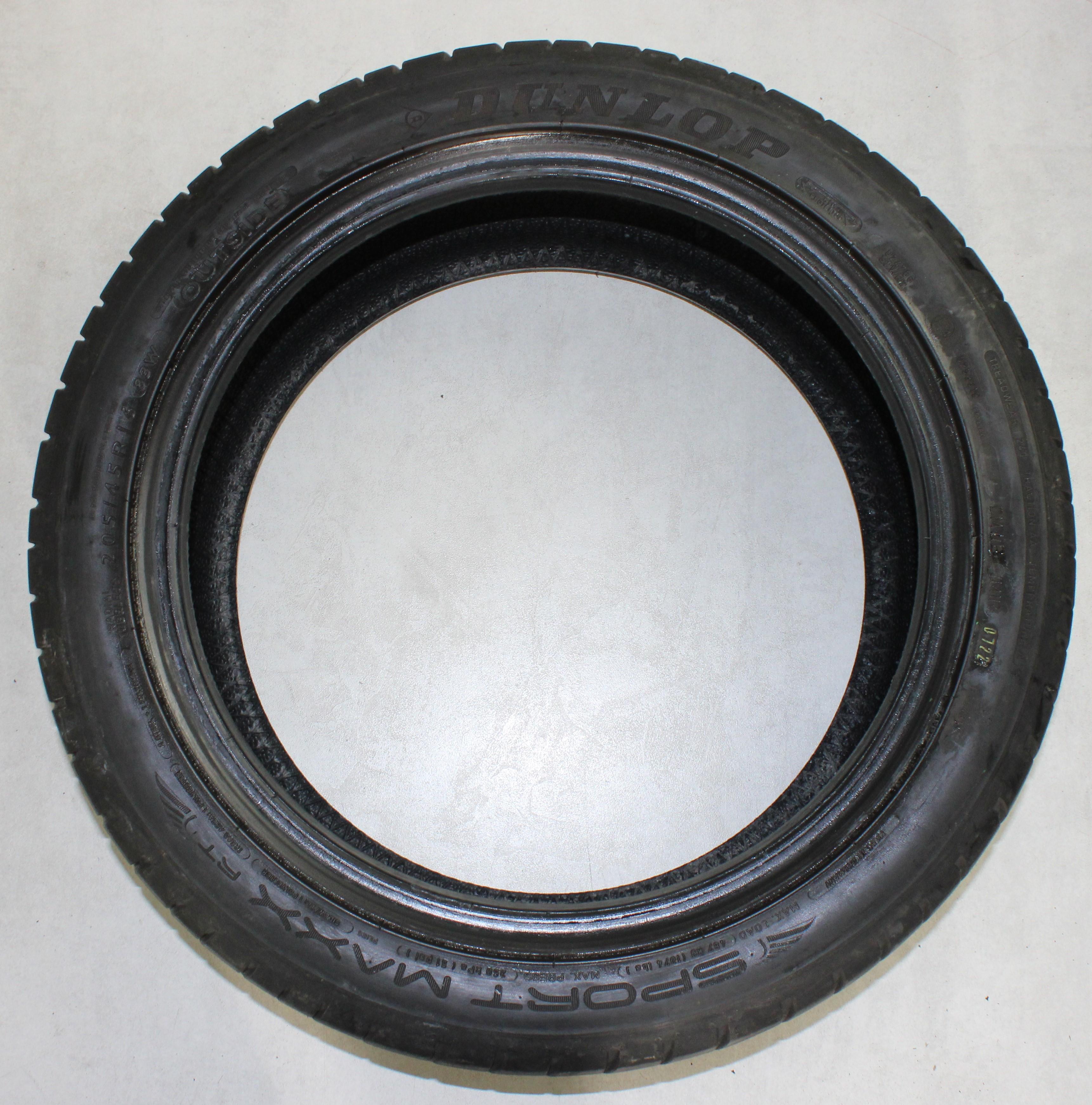 2 x 205/45R16 83W Sommerreifen Dunlop Sport Maxx RT 5,5-6mm 2022