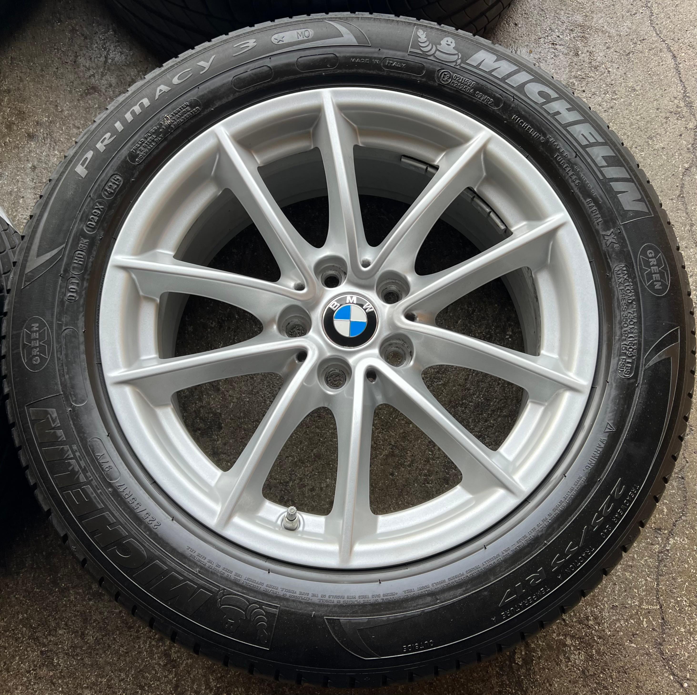 4 ORIGINAL ALU SOMMERRÄDER BMW 5ER REIHE G30 G31 STYLING 618 225/55R17 97Y