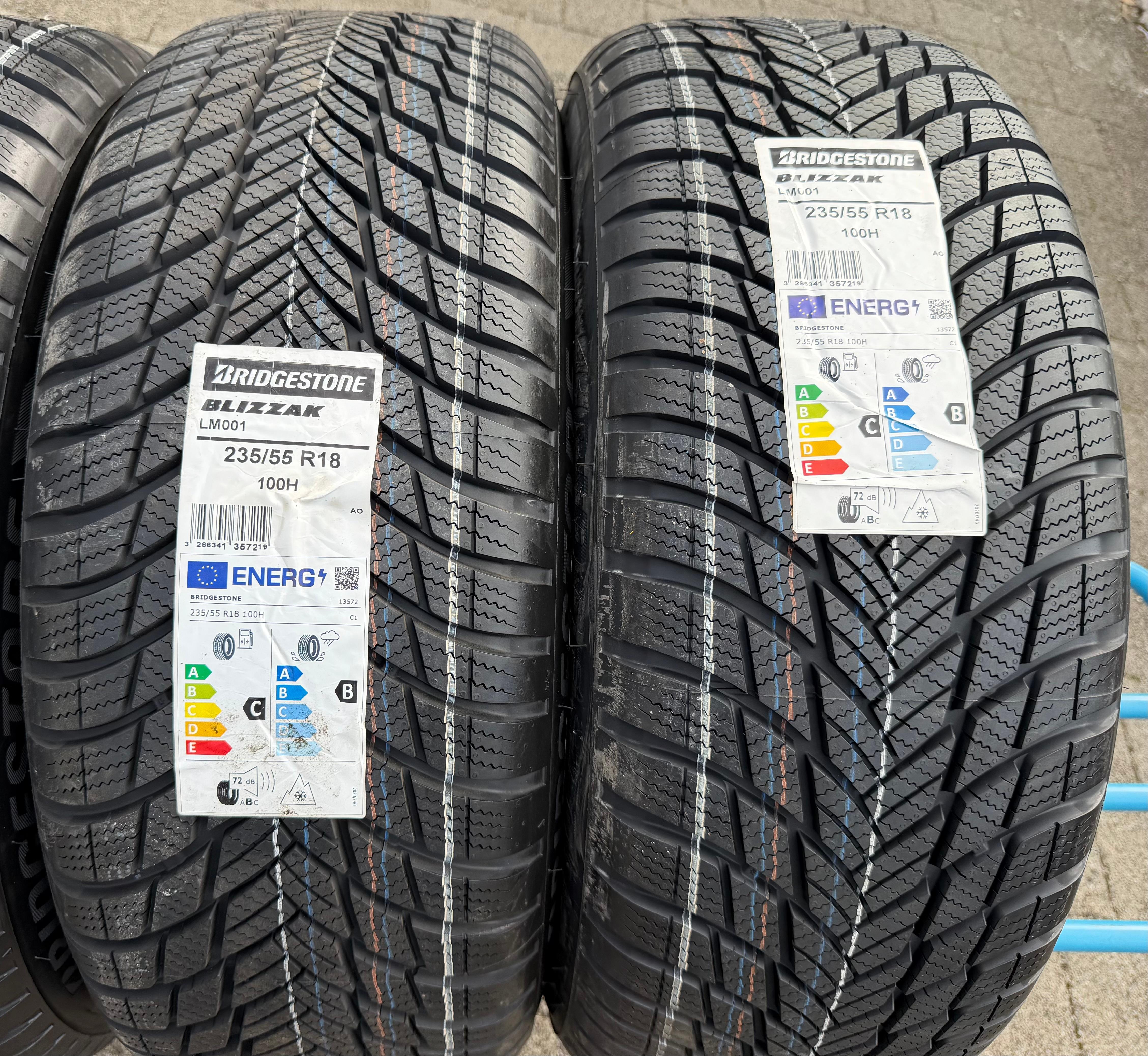 4 Original 18" Alu Winterräder Audi A6 Allroad 4K C8 4K0601025D 235/55R18 100H Bridgestone NEU