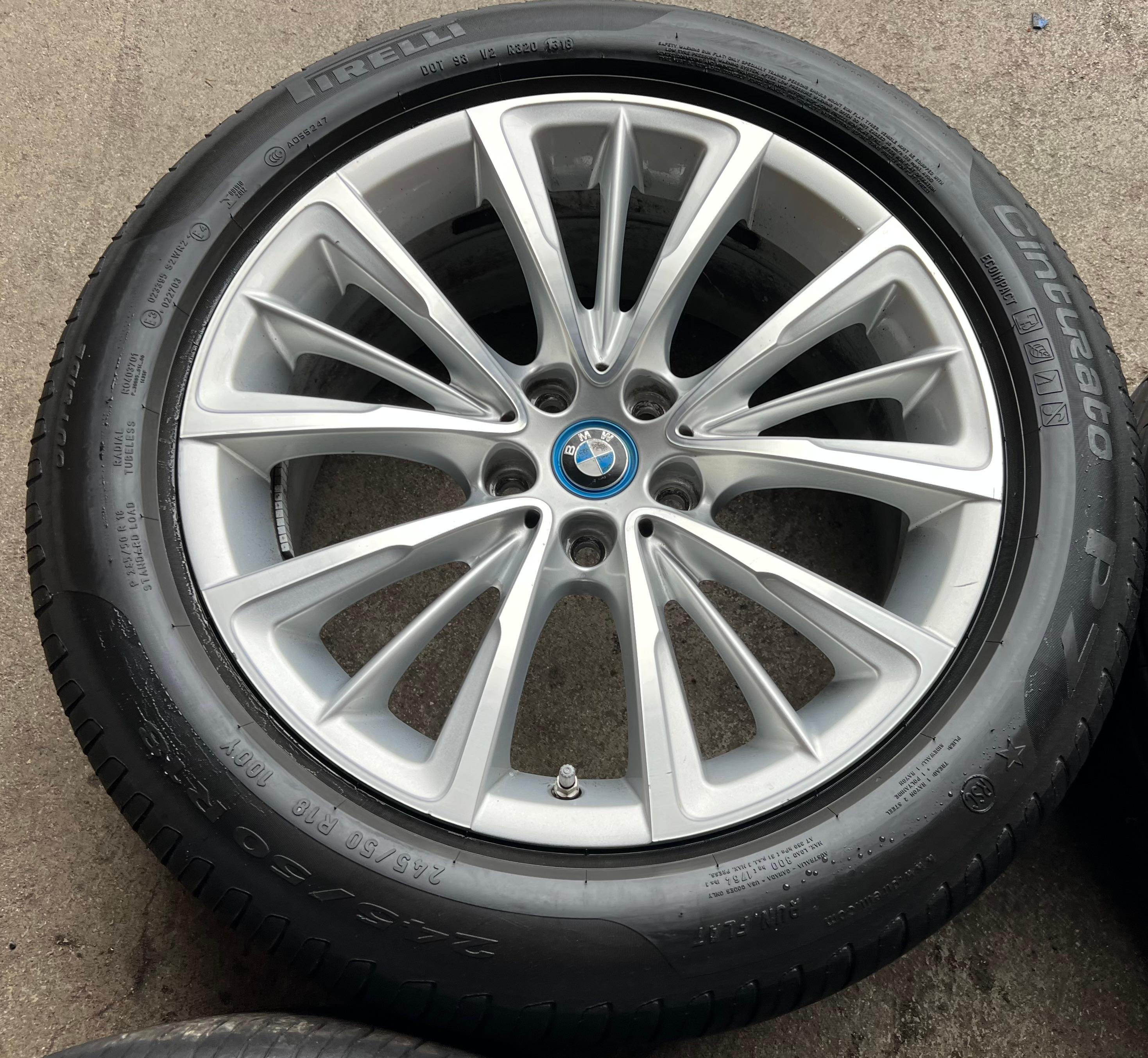 4 ROUES D'ÉTÉ ORIGINALES 18" EN ALU BMW SÉRIE 7 G11 G12 STYLING 643 6867339 FRANCO DOMICILE