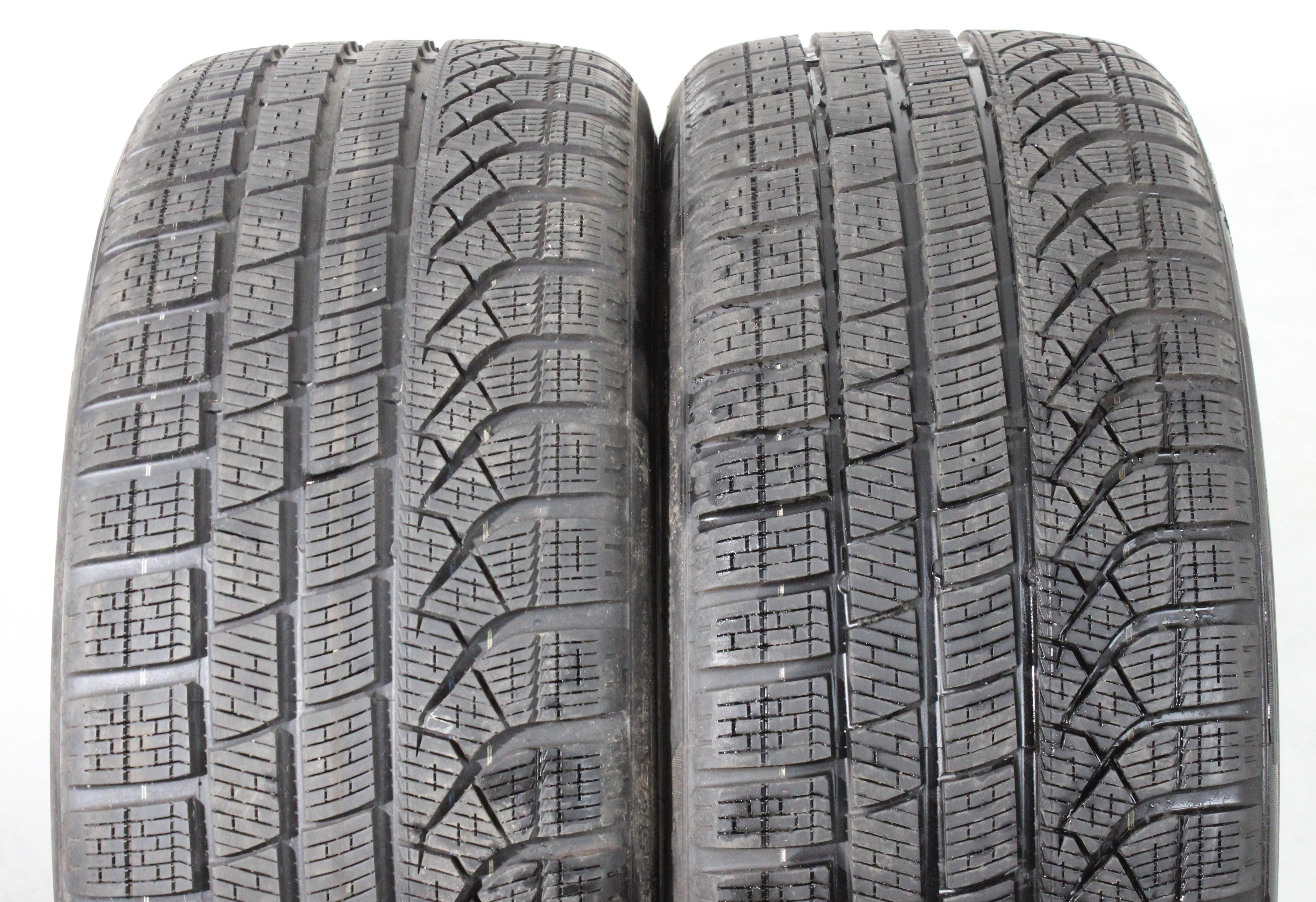 2 x 245/35R19 93V Winterreifen Pirelli Pzero Winter AO 6,5-7mm 2022