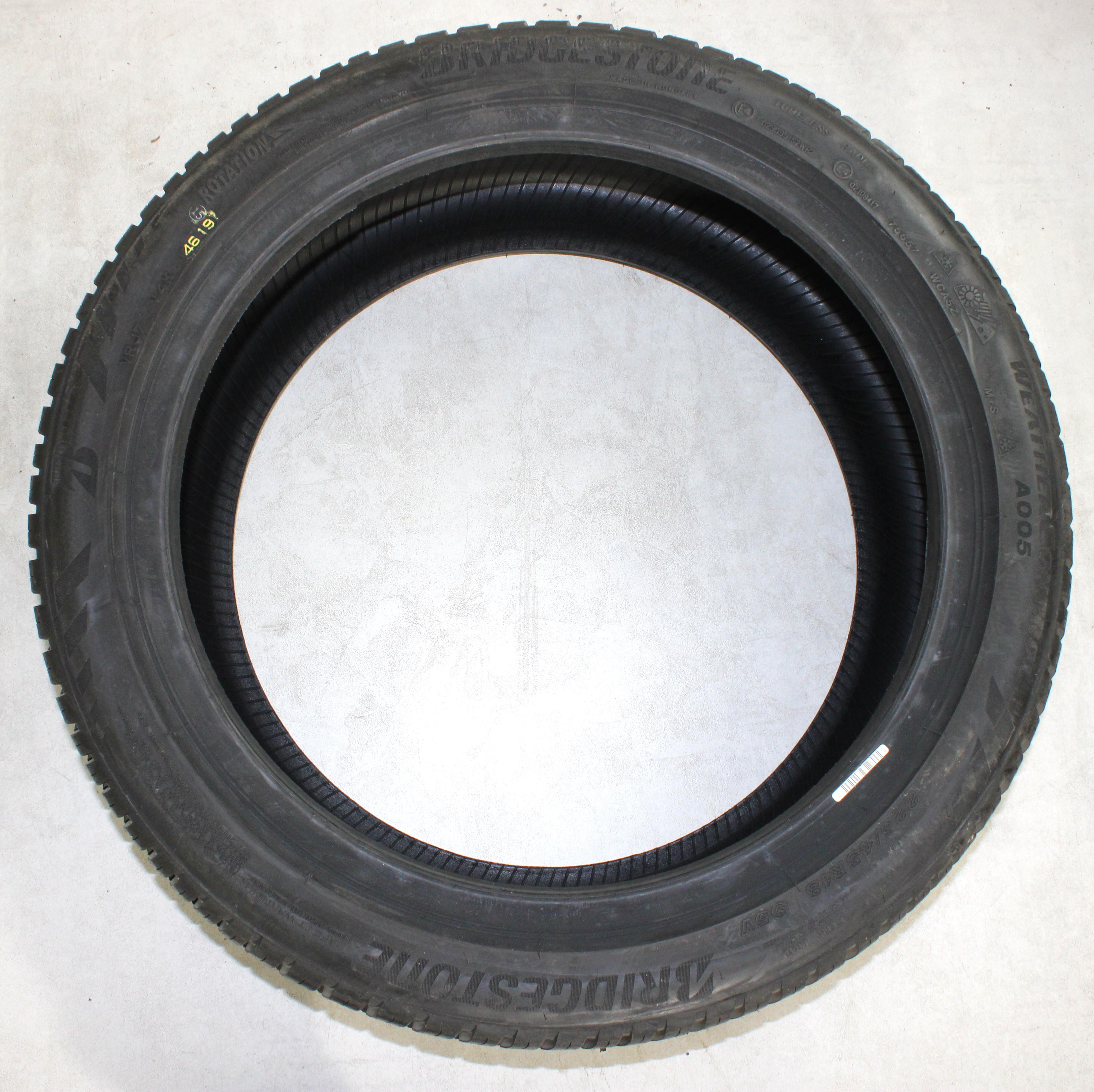 1 x 225/45R18 95V Ganzjahresreifen Bridgestone Weather Control A005   NEU 2019