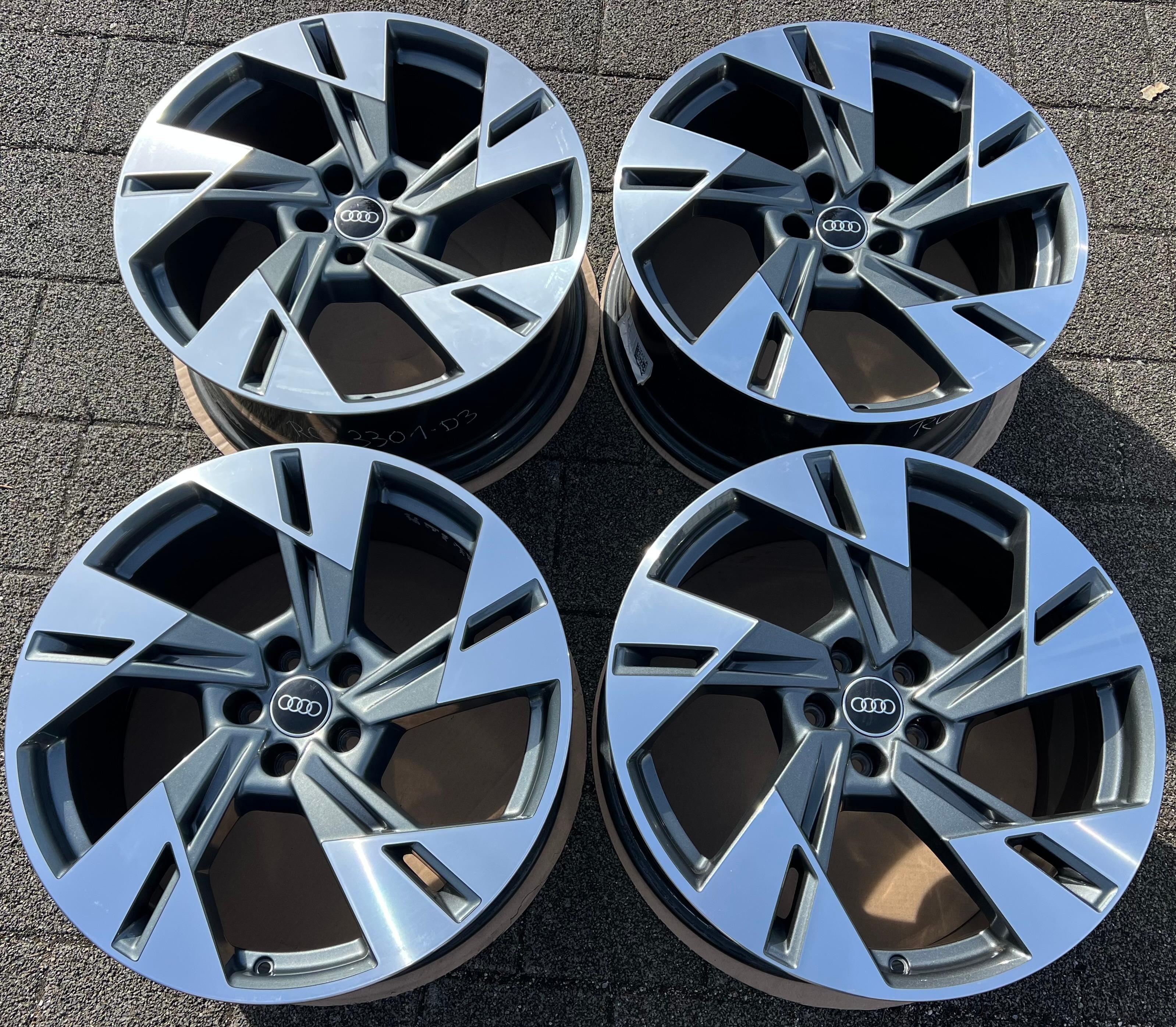 4 ORIGINAL 20" ALUFELGEN FELGEN AUDI E-TRON Q8 4KE 9x20 ET38 4KE601025T FREIHAUS