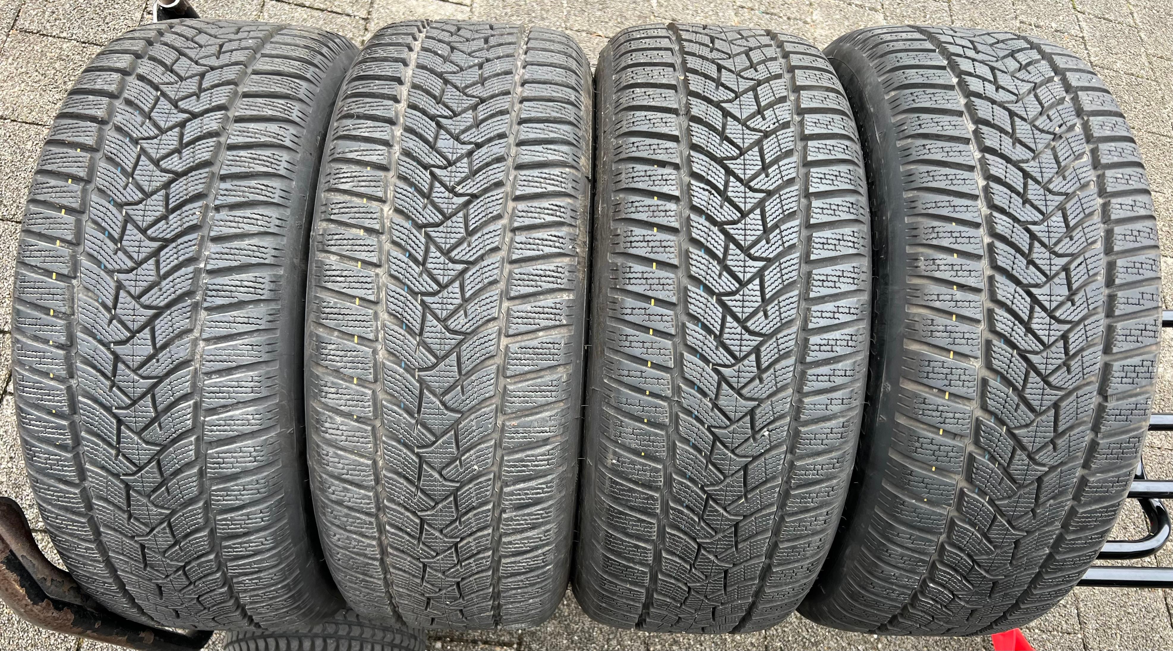 4 x 225/55R16 99H Winterreifen Dunlop Winter Sport 5 7,5-8mm 2019