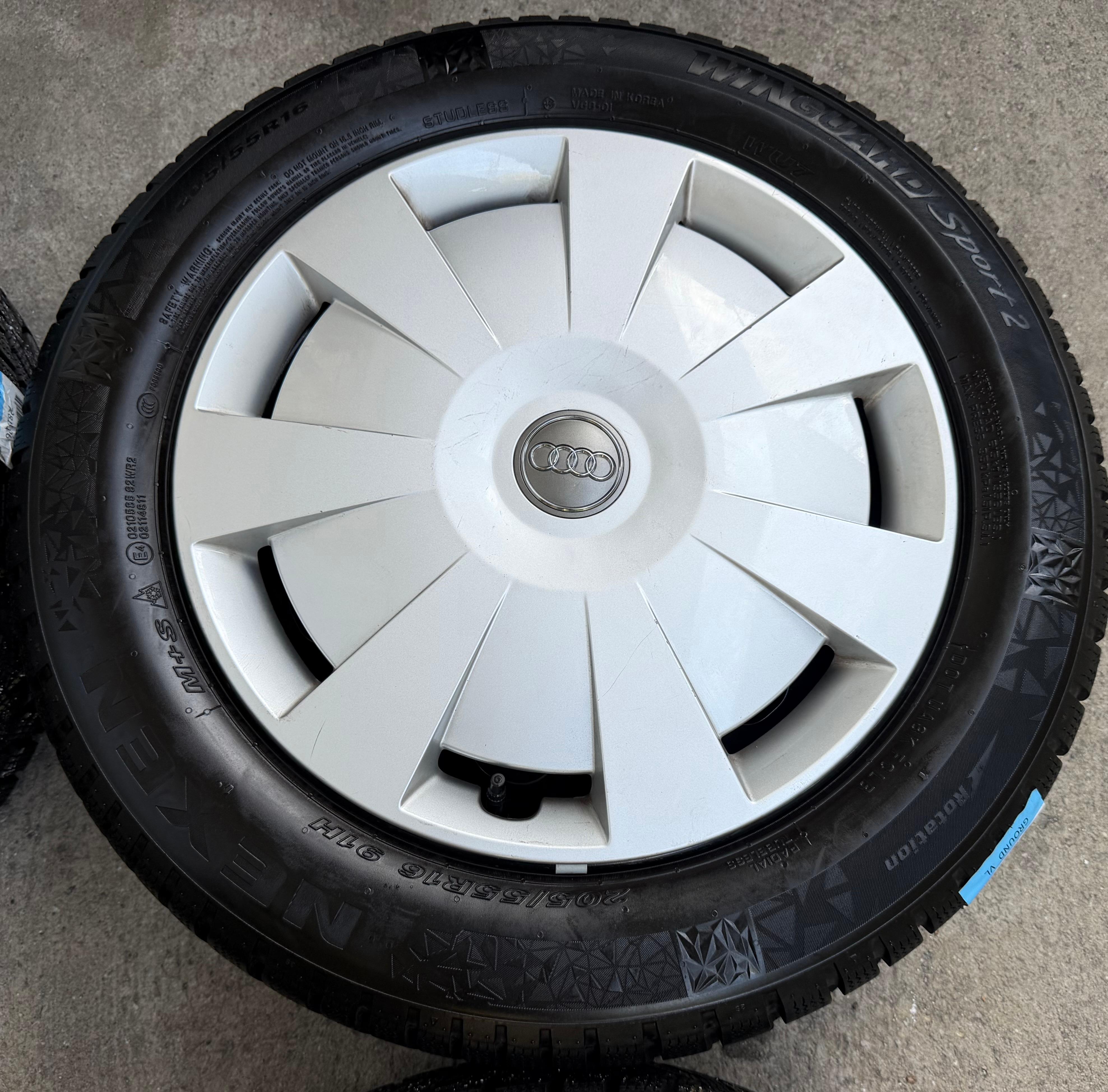 4 Winterräder Audi A3 8V Sportback Cabrio  205/55R16 91H Nexen 8V0601027A 2023
