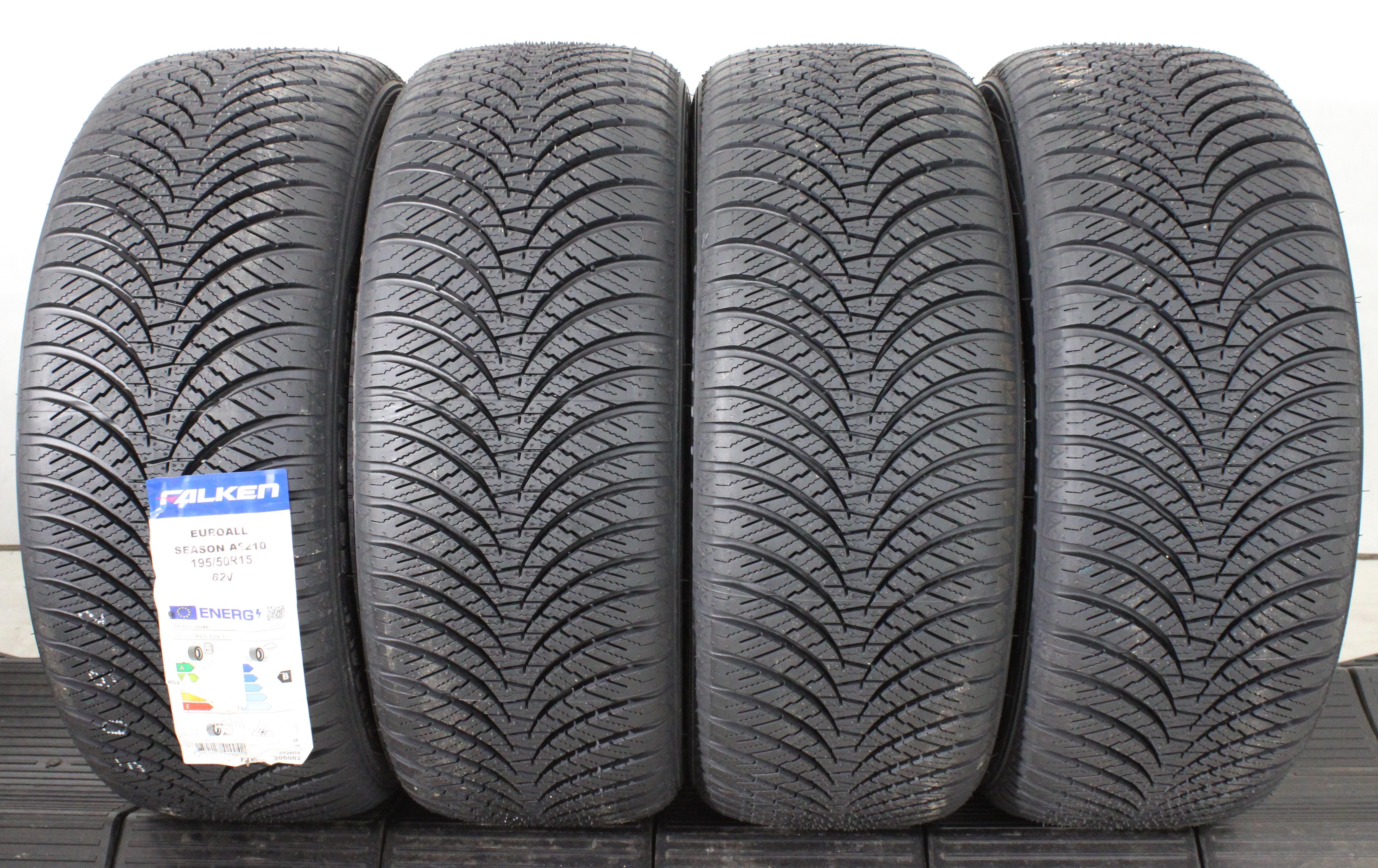 4 x 195/50R15 82V Ganzjahresreifen Falken Euroall Season AS210 2025 NEU