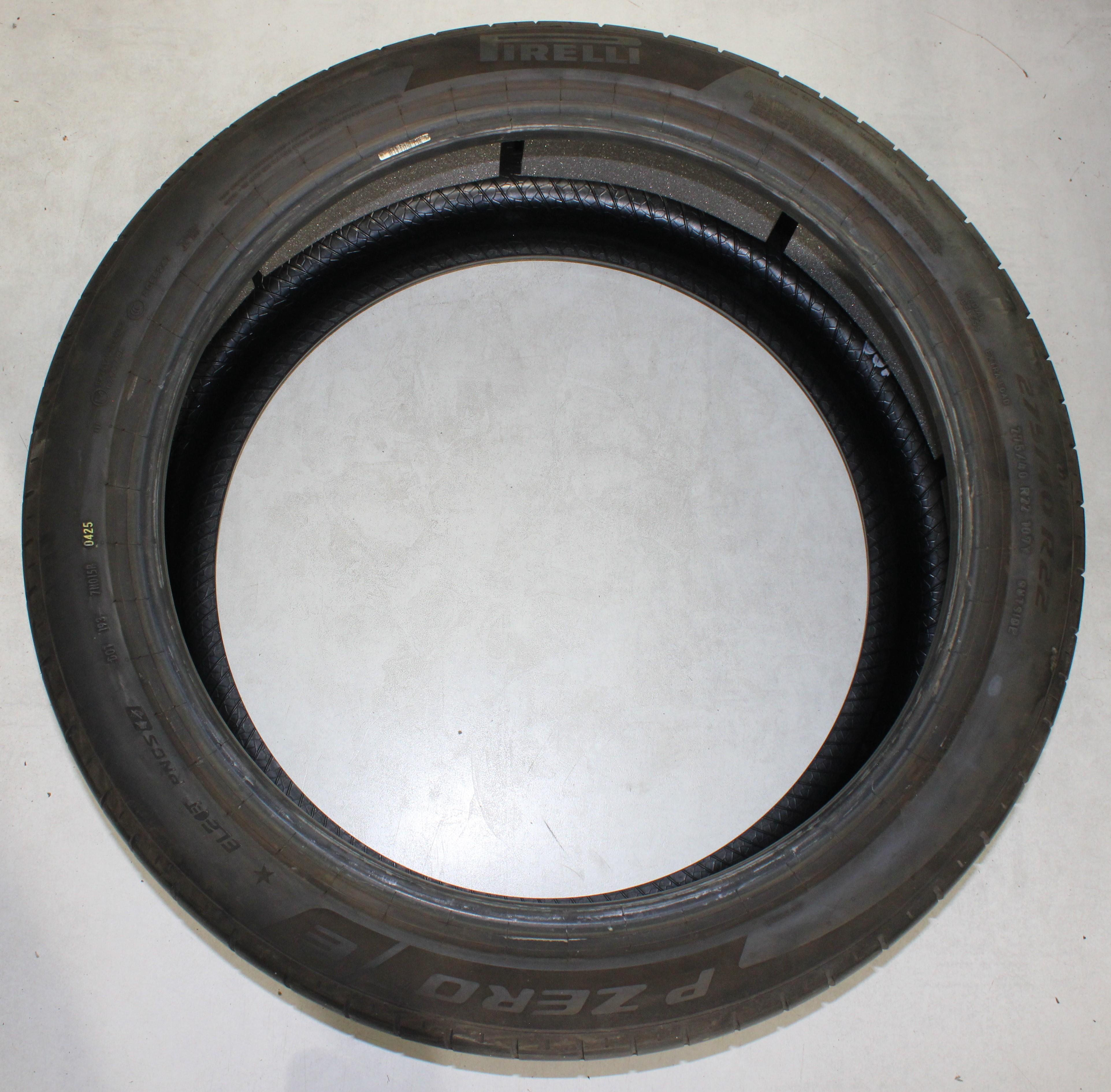 2 x 275/40R22 107Y Sommerreifen Pirelli Pzero PZ4 E* Elect 5mm 2025 PNCS XL