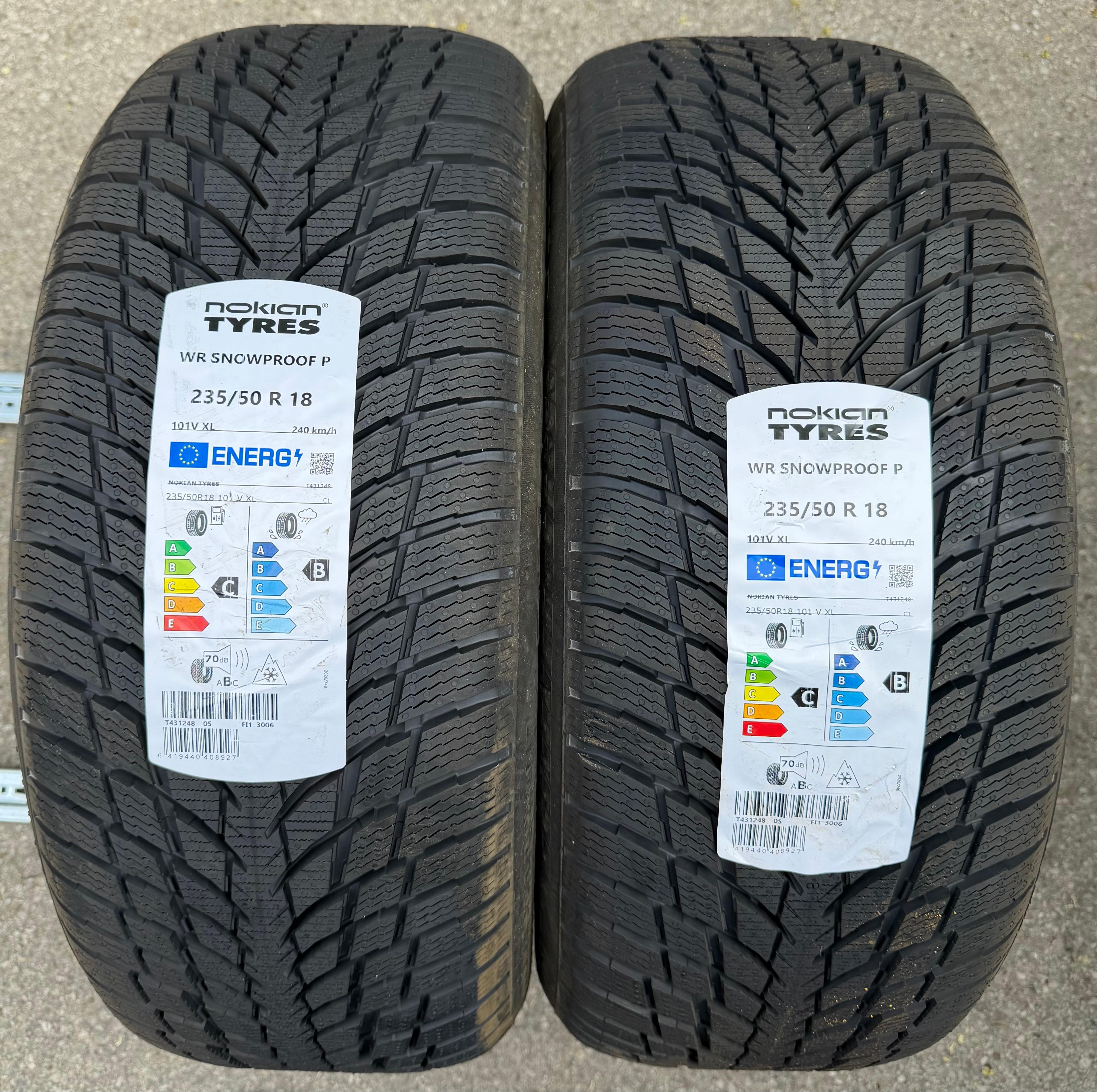 2 x 235/50R18 101V Winterreifen Nokian WR Snowproof P 2024 NEU