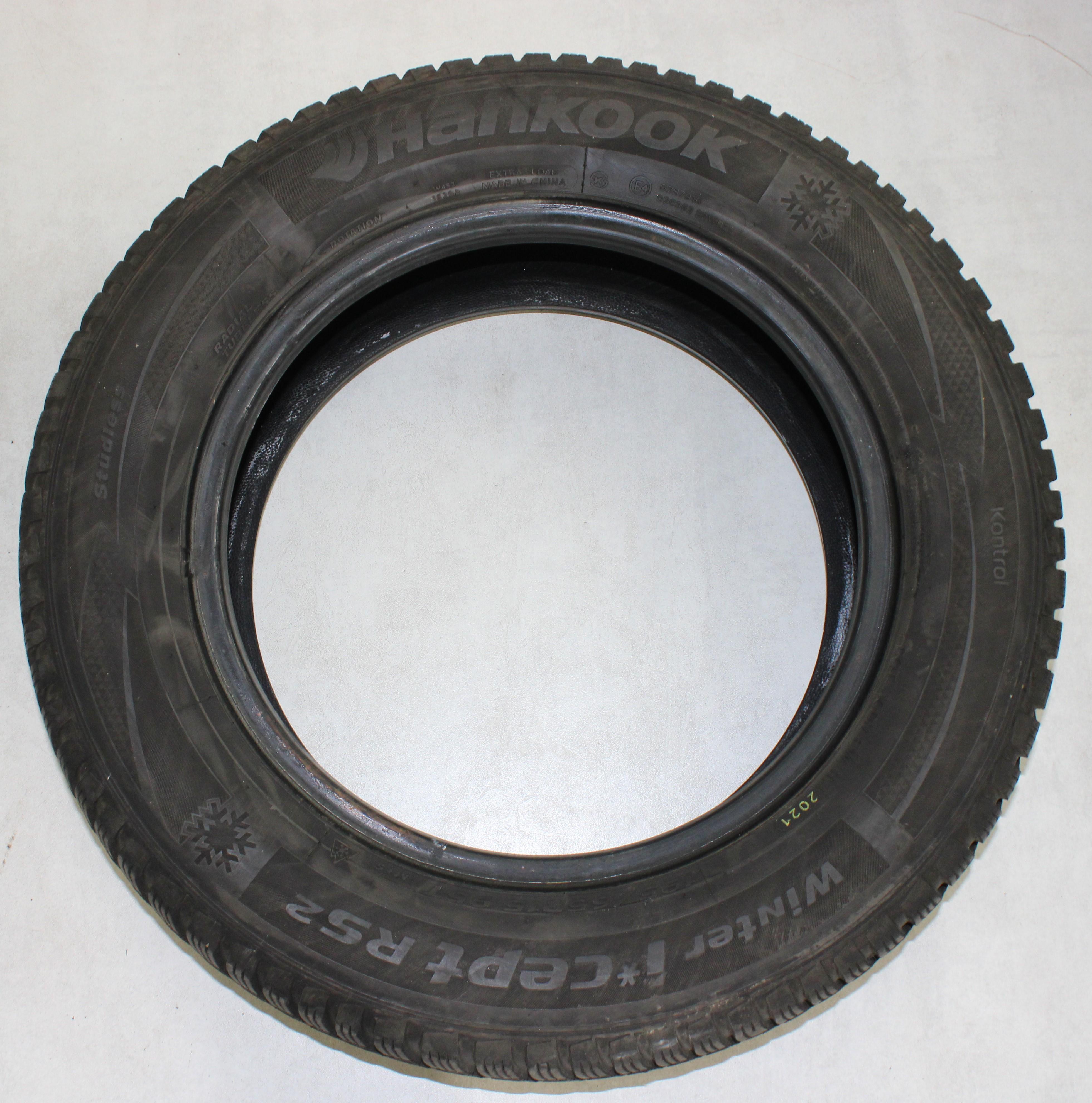 2 x 195/65R15 95T Winterreifen Hankook Winter I*Cept RS2 6-6,5mm 2021