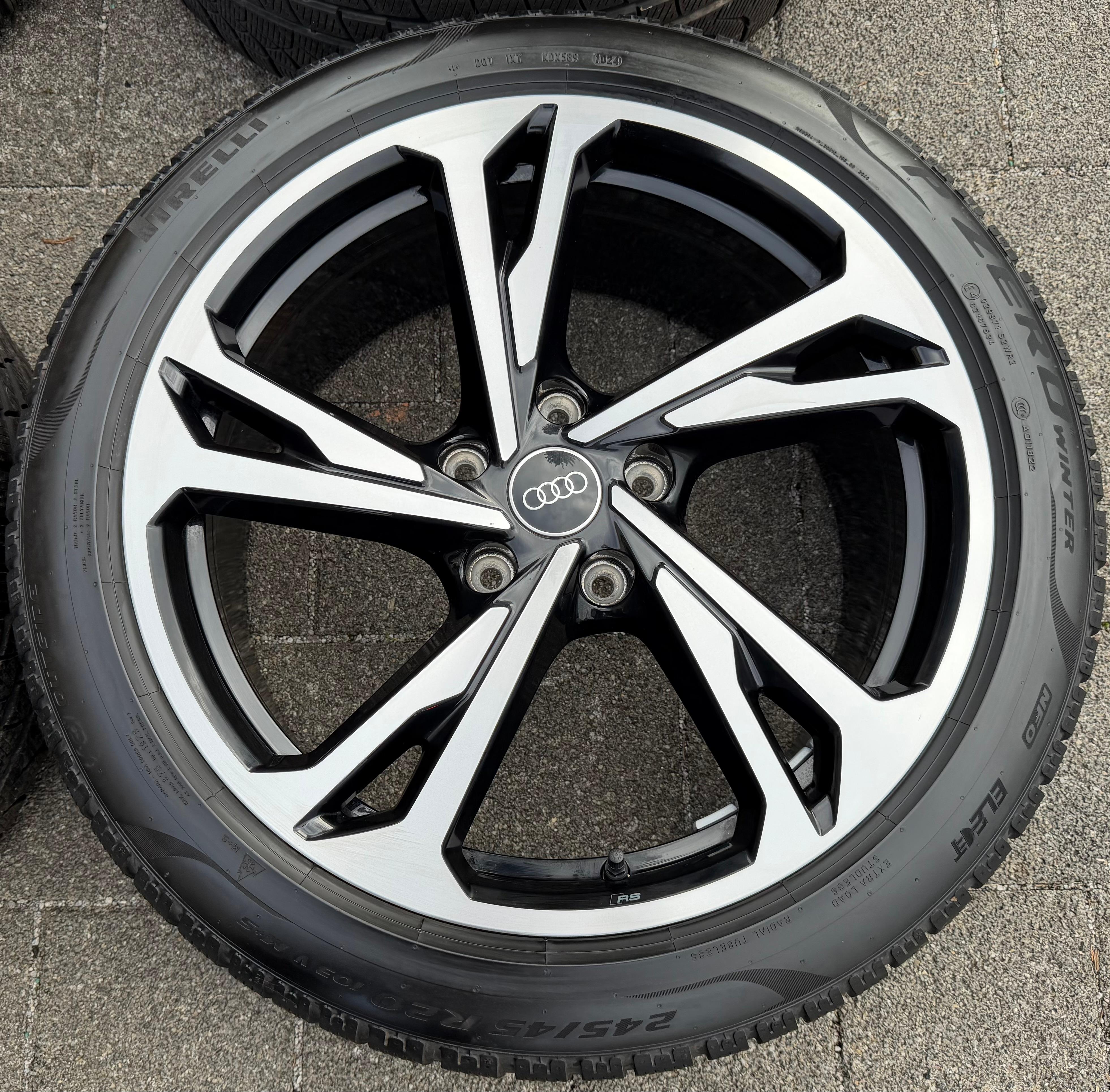 4 ORIGINAL 20" ALU WINTERRÄDER AUDI ETRON E-TRON GT 4J3601025AM 4J3601025AL