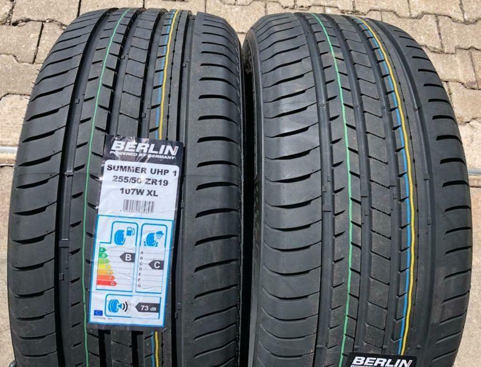 2 X 255/50R19 107W BERLIN TIRES SUMMER UHP1 NEUMÁTICOS DE VERANO 2019 NUEVOS
